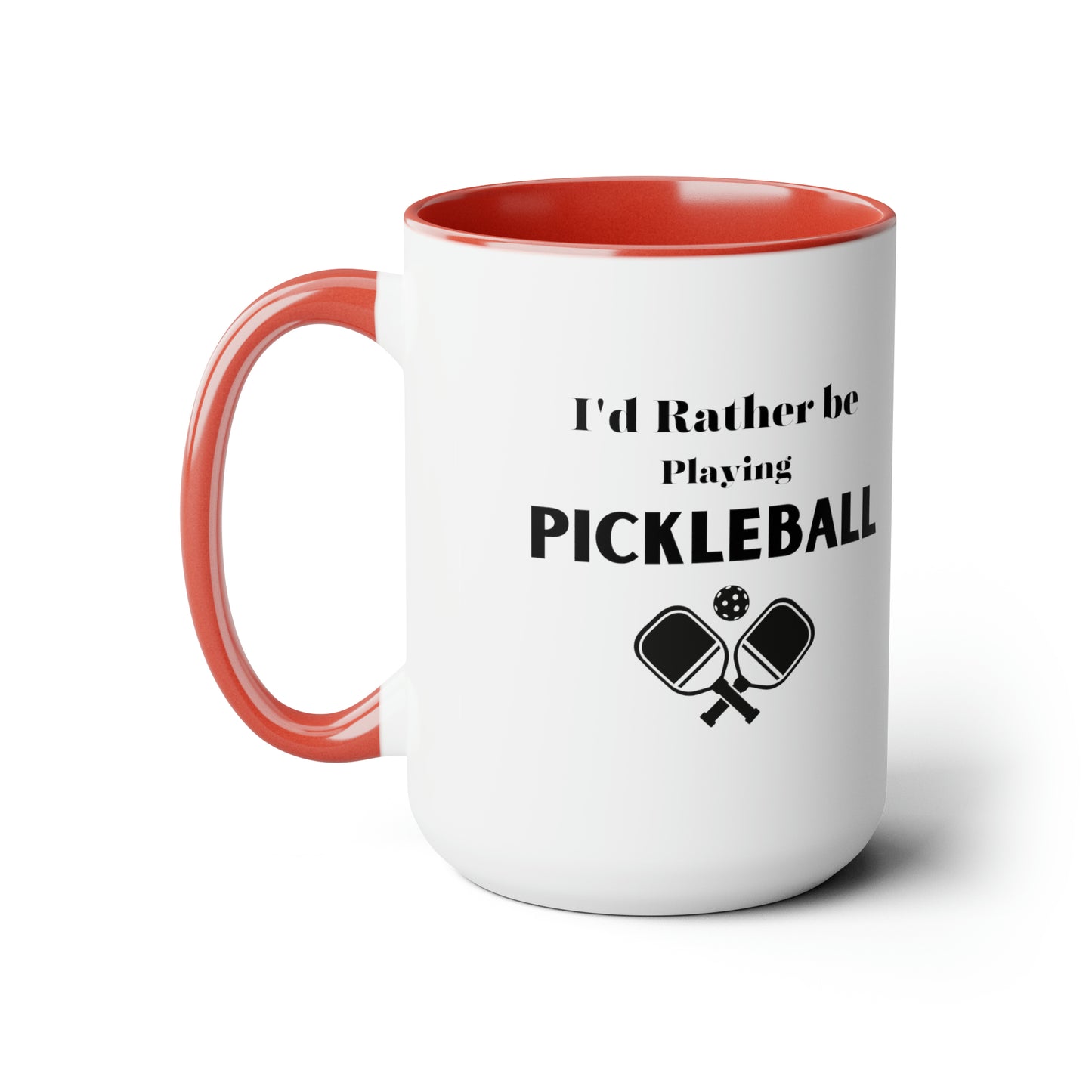 I'd rather be playing pickleball mug pickleball lover Daddy mug gift for her gift for him Coffee Mug pregnancy reveal gift wife Coffee tea