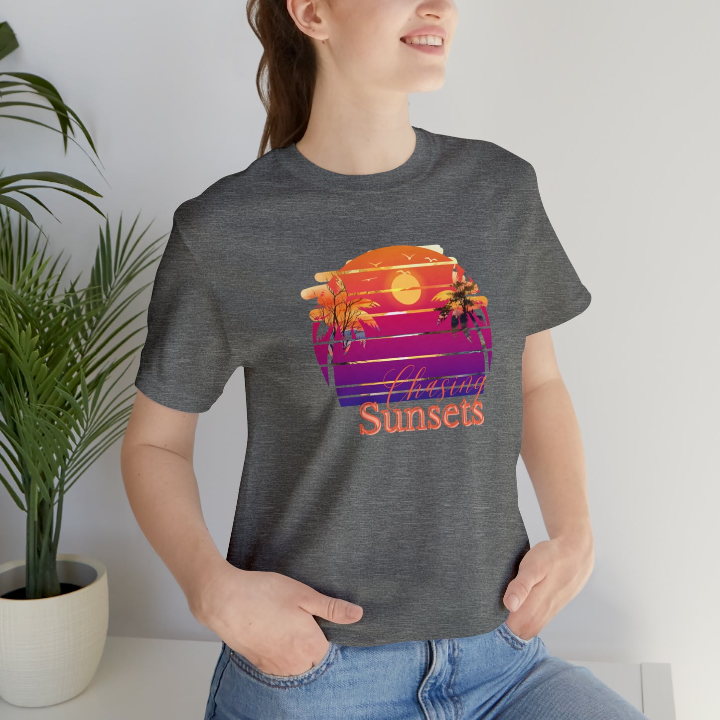 Chasing Sunsets shirt Life is an Adventure shirt Good vibes only shirt Adventurer shirt gift for her gift for him vacation shirt best friend