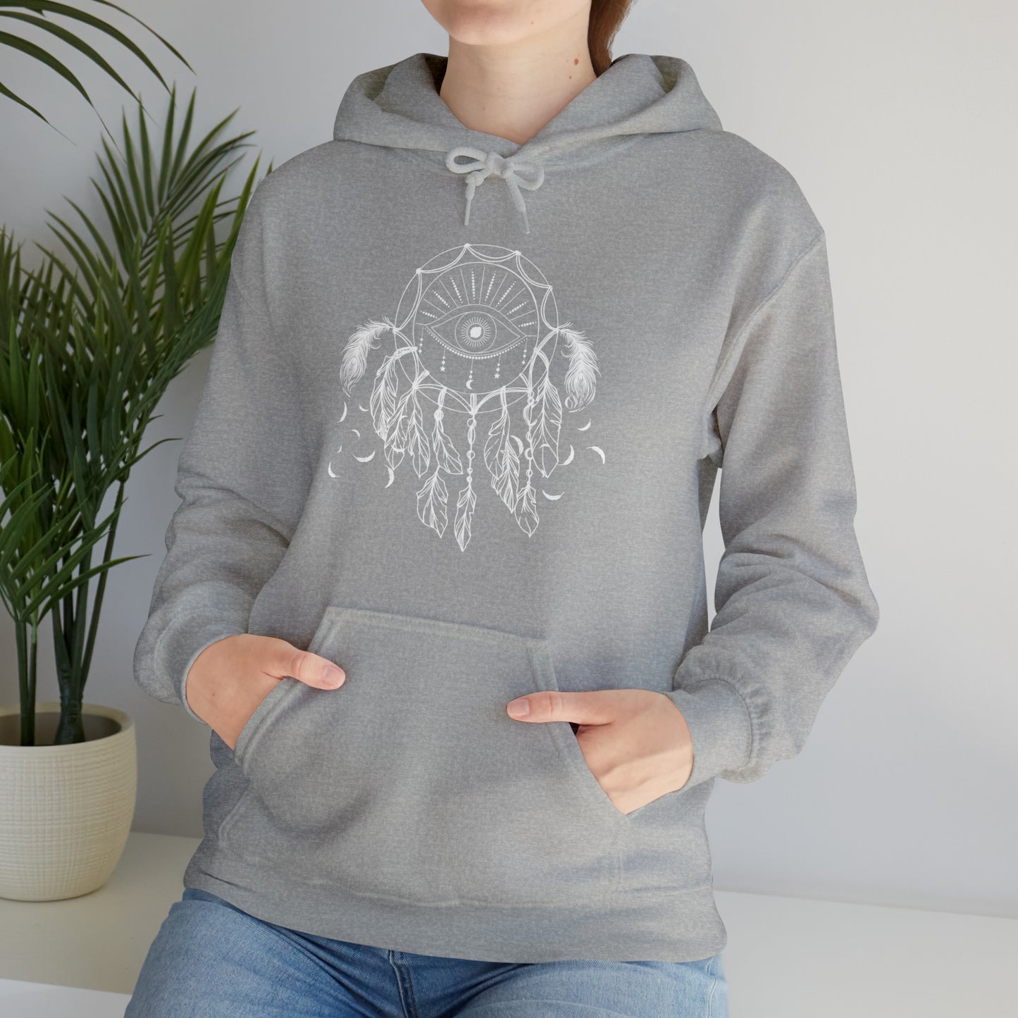 Dream catcher sweater third eye sweater birthday gift Christmas gifts Sweatshirt Gift for him  Gift