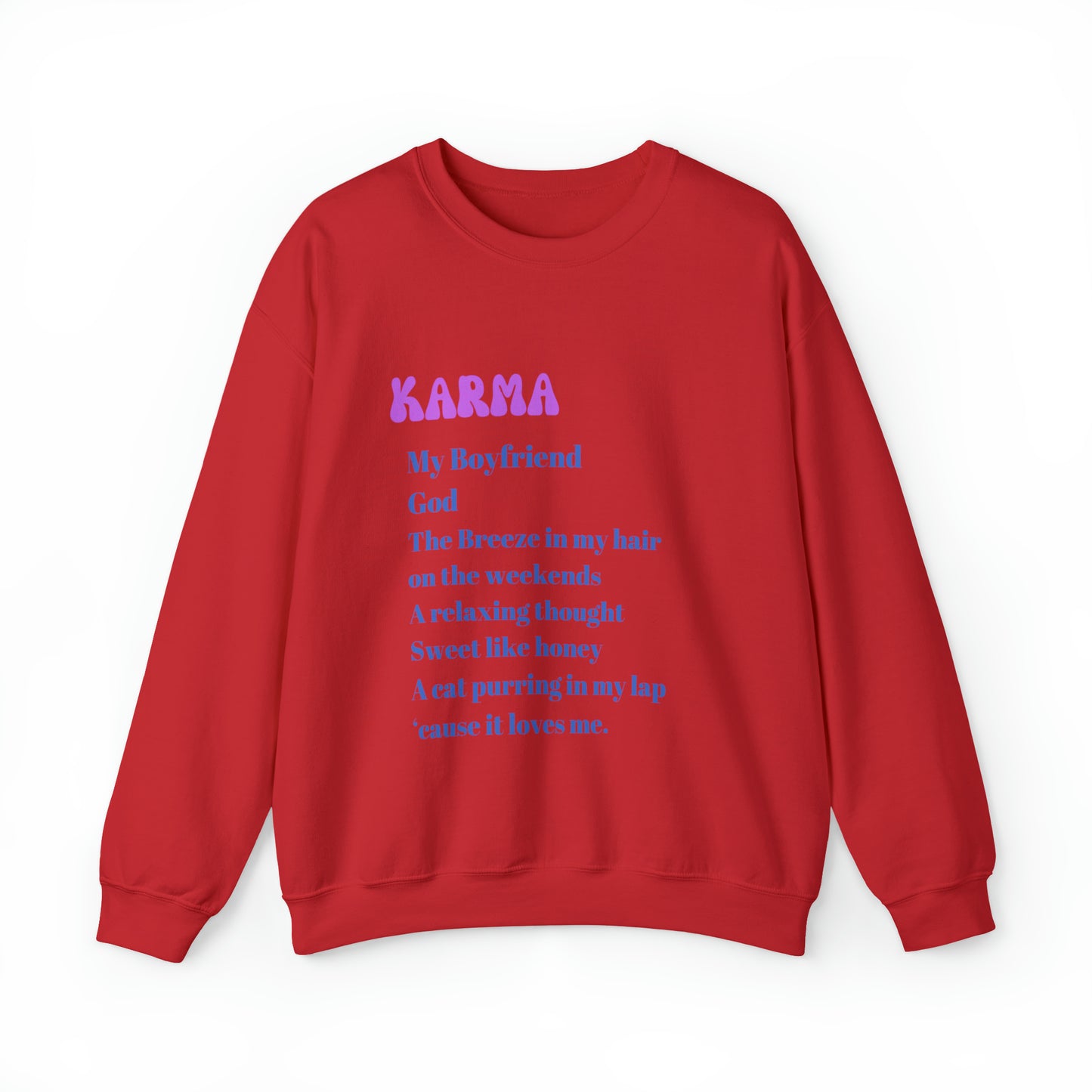 Karma sweater Taylor's Version Sweatshirt swiftie shirt Era Tour sweater best friend gift Womens Sweatshirt concert merch Tee christmas gift