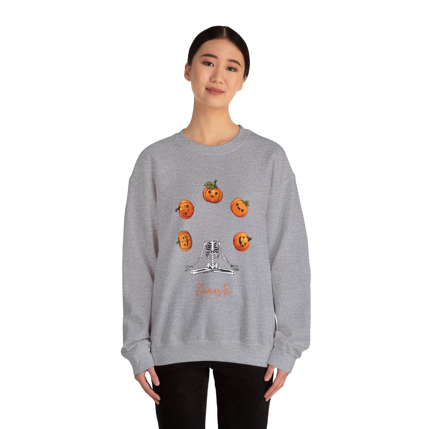 Namaste Halloween sweater Halloween sweater ghost fall leaves sweater Halloween Sweatshirt Era Tour sweater best friend gift for her Unisex