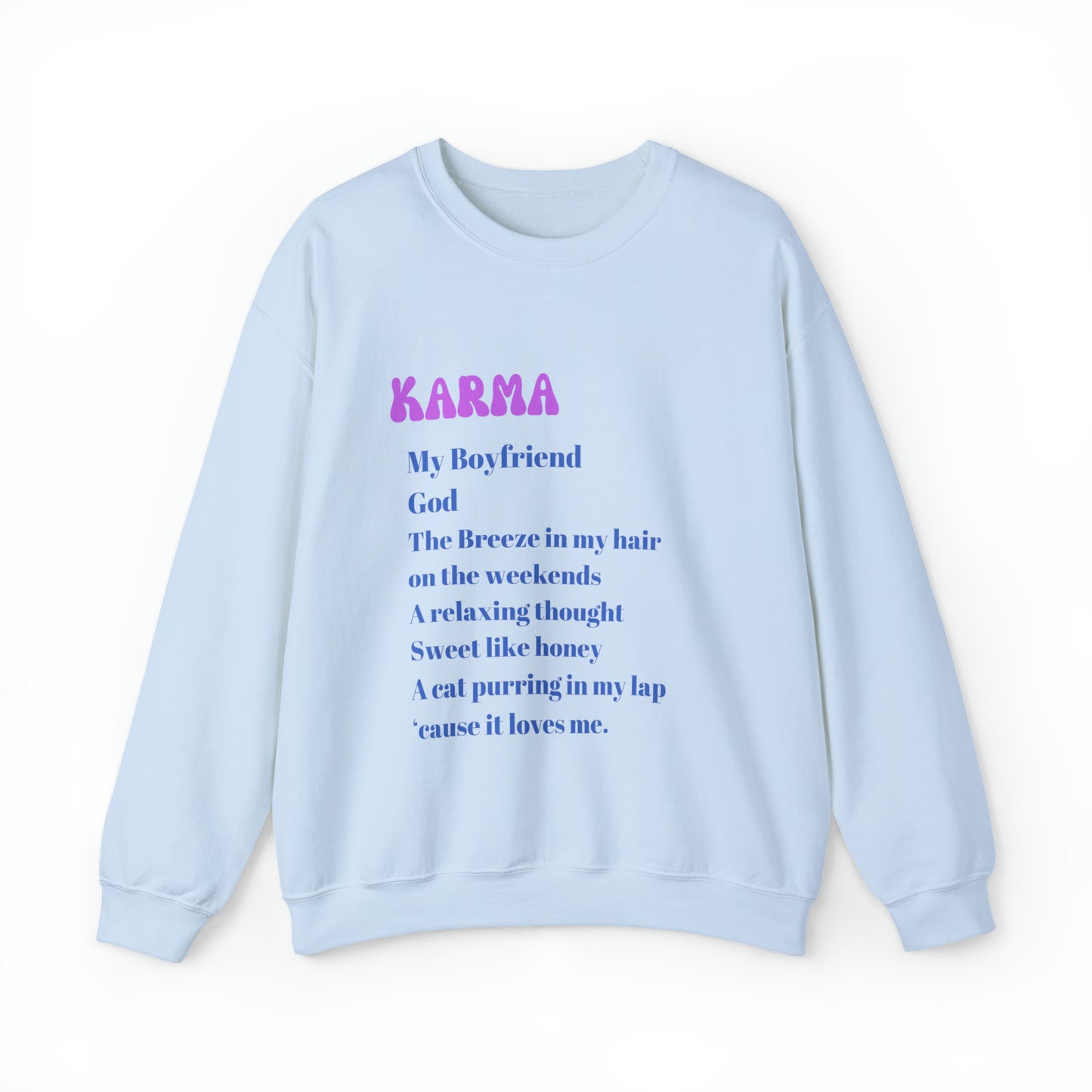 Karma sweater Taylor's Version Sweatshirt swiftie shirt Era Tour sweater best friend gift Womens Sweatshirt concert merch Tee christmas gift