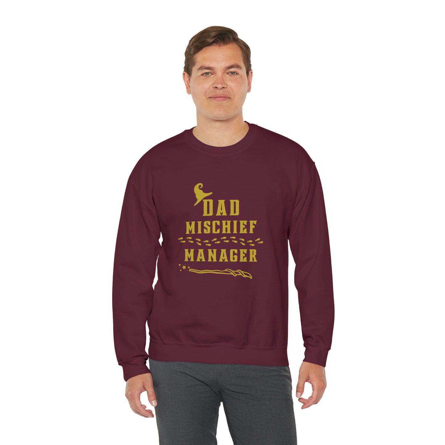 Dad Mischief Manager Hogwarts Alumni sweatshirt Universal Studios Shirts wizard House School Merry Christmas gift for her gift for him