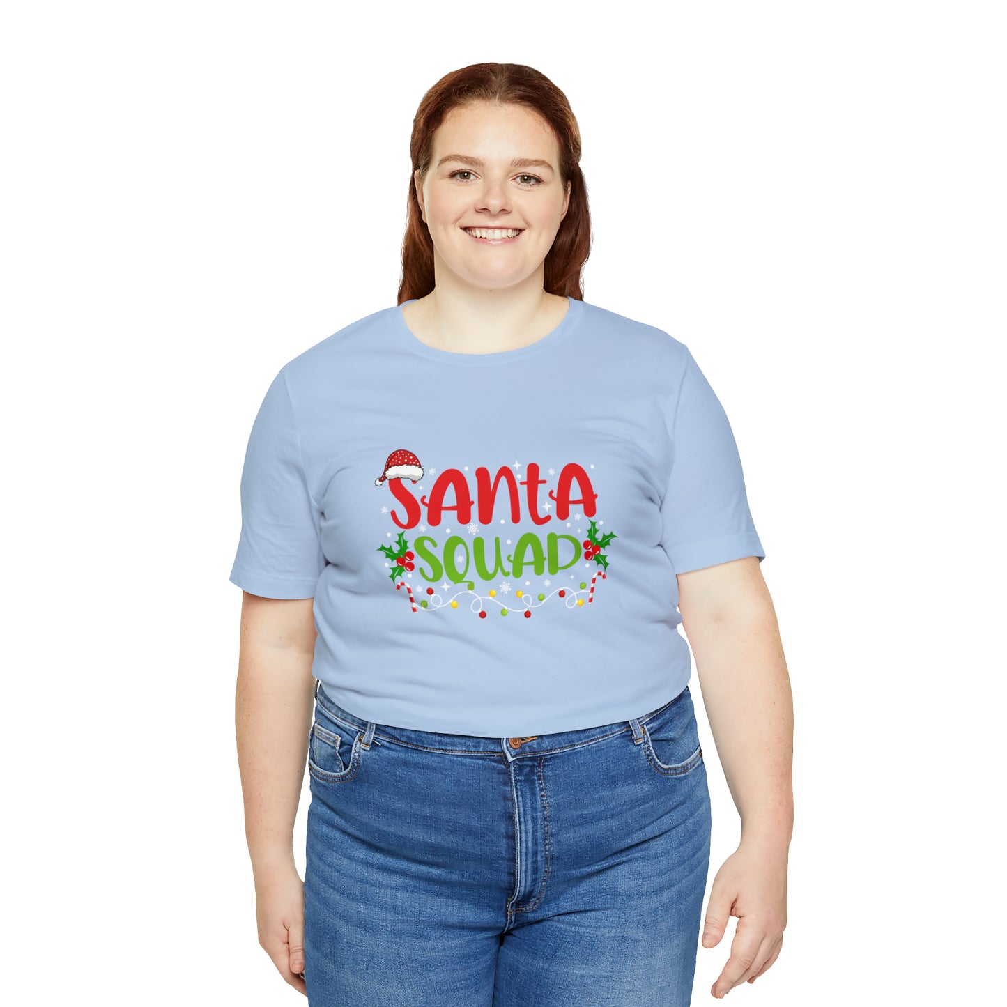Santa's squad Matching Family Christmas Shirts Santa claus Hat family tshirts Family Christmas Shirt Xmas Tee Custom Christmas Tshirt photos