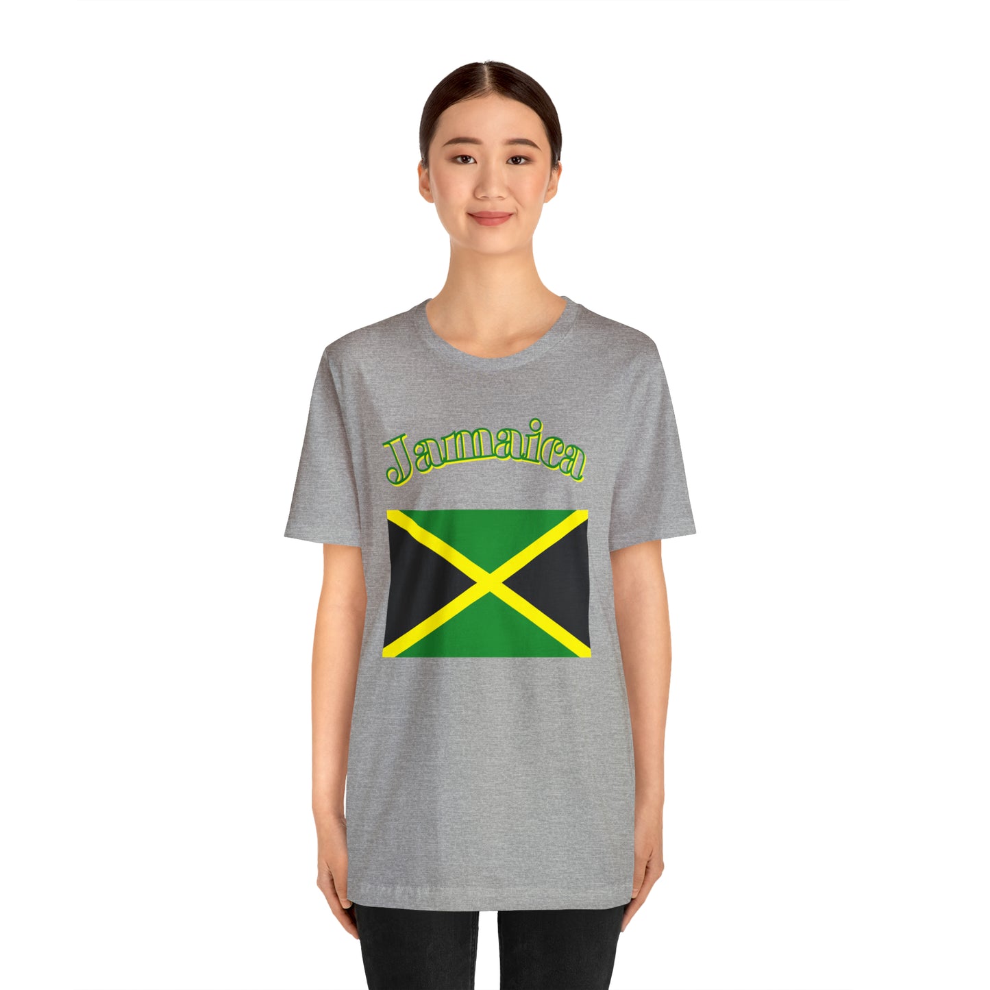 Jamaica flag shirt Jamaican T-shirt positive vibes shirt good vibes tee island girls trip shirt bohemian top Christmas gift for her for him
