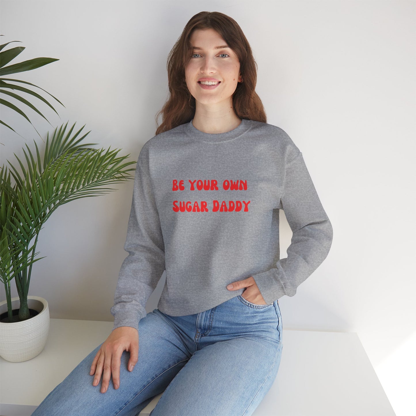 Be your own sugar daddy sweater birthday month Personalized birthday gift bridal Party Shirt gift for her gift for him Christmas gift