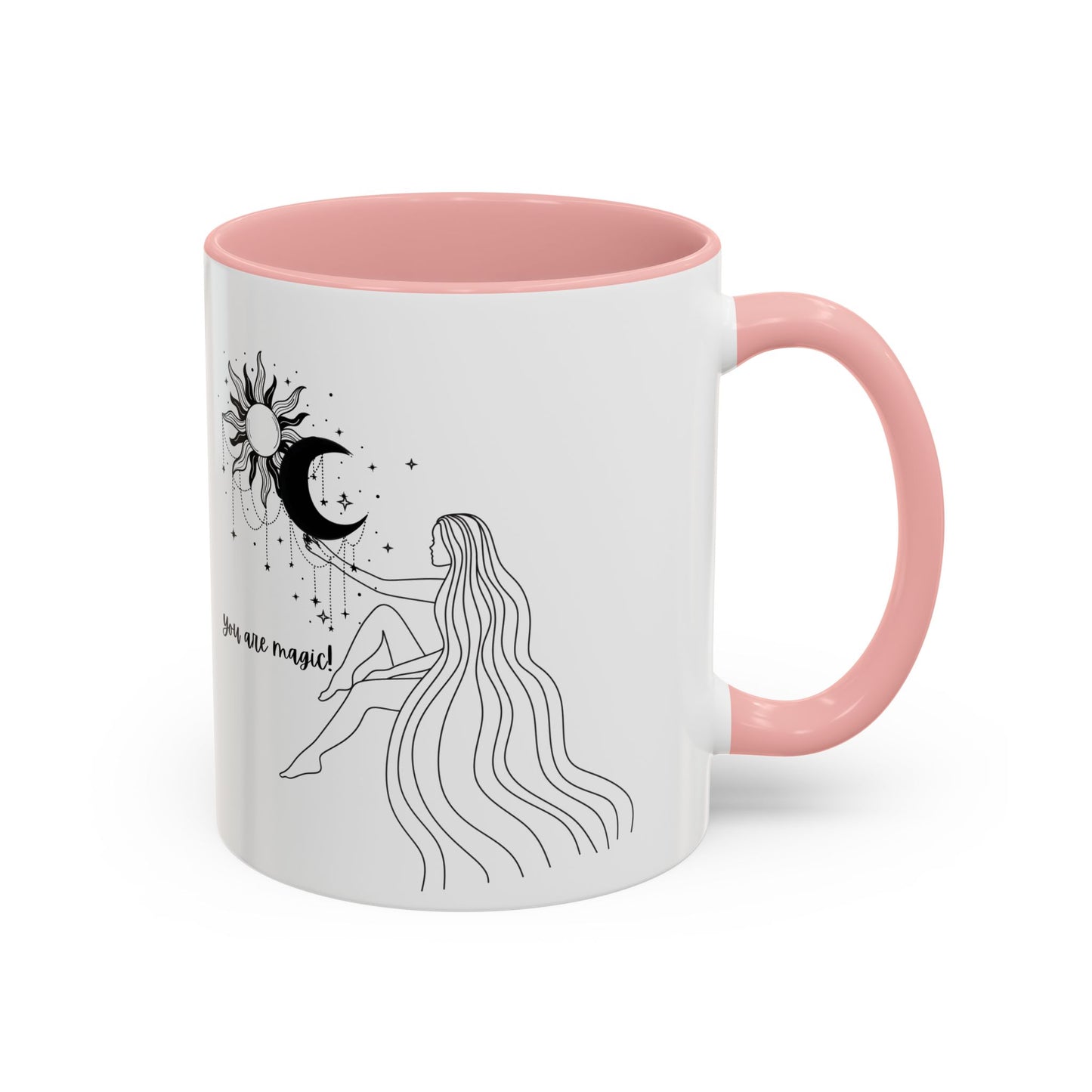 You are Magic mug coffee mug Spiritual gift moon mug witchy mug Goddess gift supervisor mug office bestie gift Boss Christmas gift for her