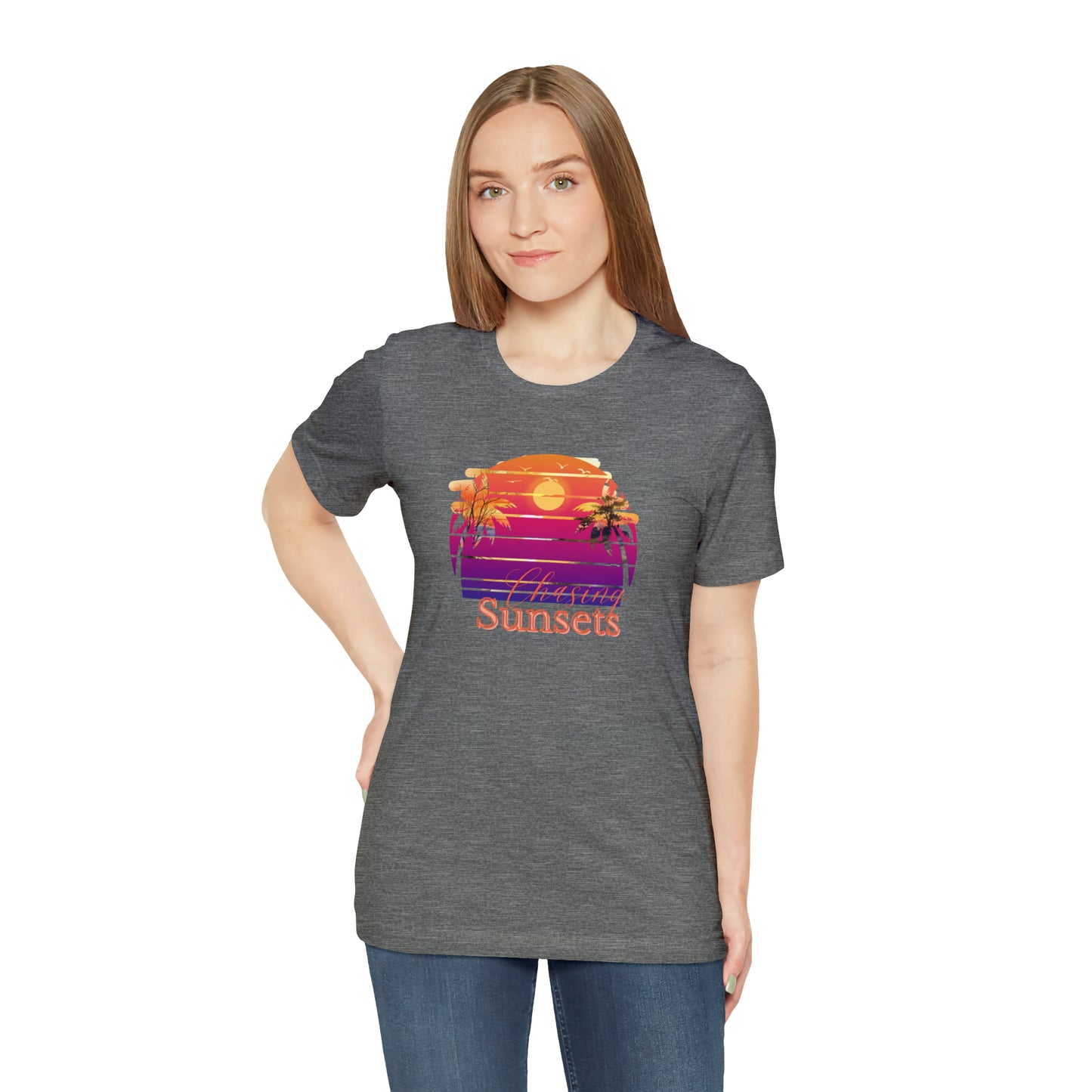 Chasing Sunsets shirt Life is an Adventure shirt Good vibes only shirt Adventurer shirt gift for her gift for him vacation shirt best friend