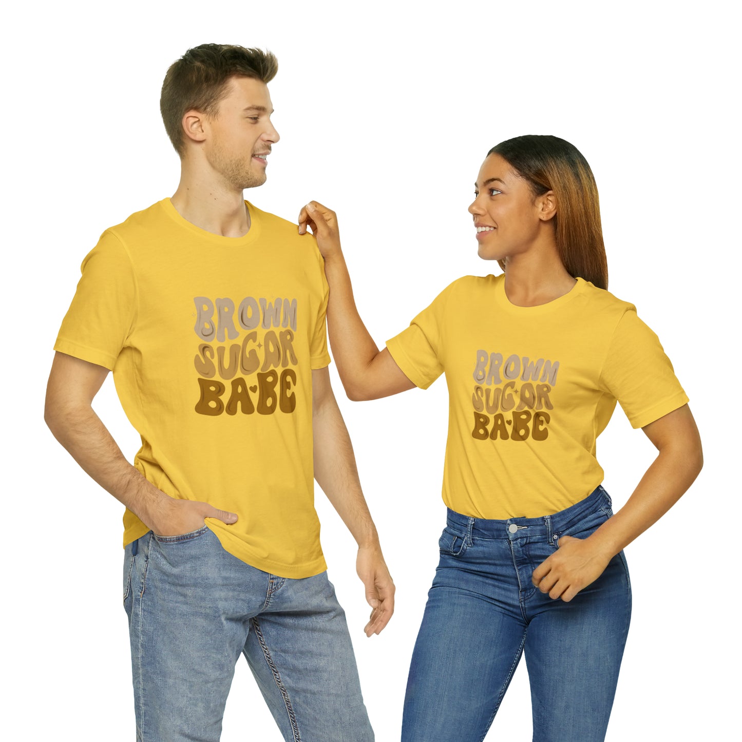 Brown Sugar Babe shirt, Gift for her, gift for him, Birthday shirt, Family vacation shirts, Unisex Jersey Short Sleeve Tee