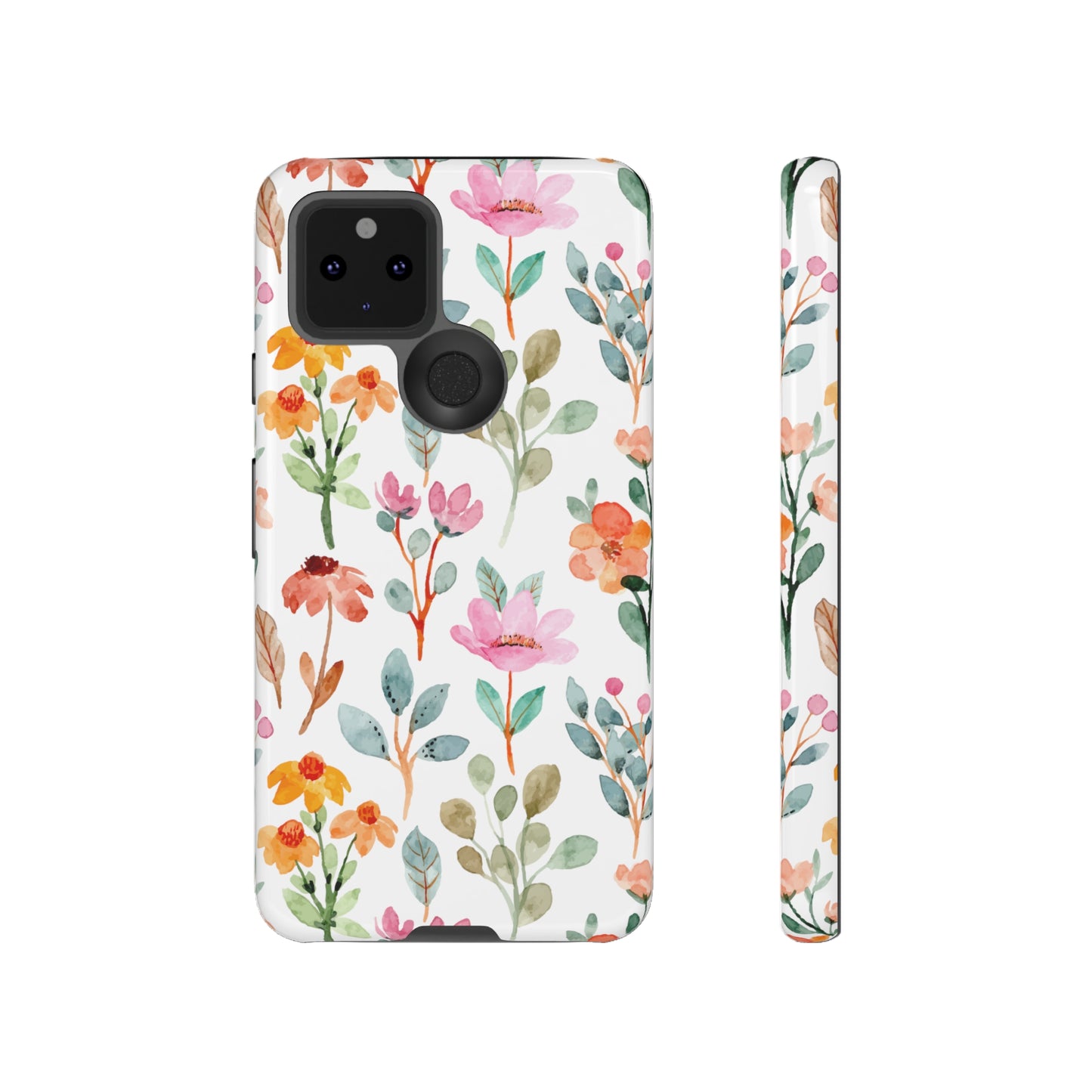 Floral phone case mother's day gift best friend gift for her gift for him flower cell phone cases Tough Cases