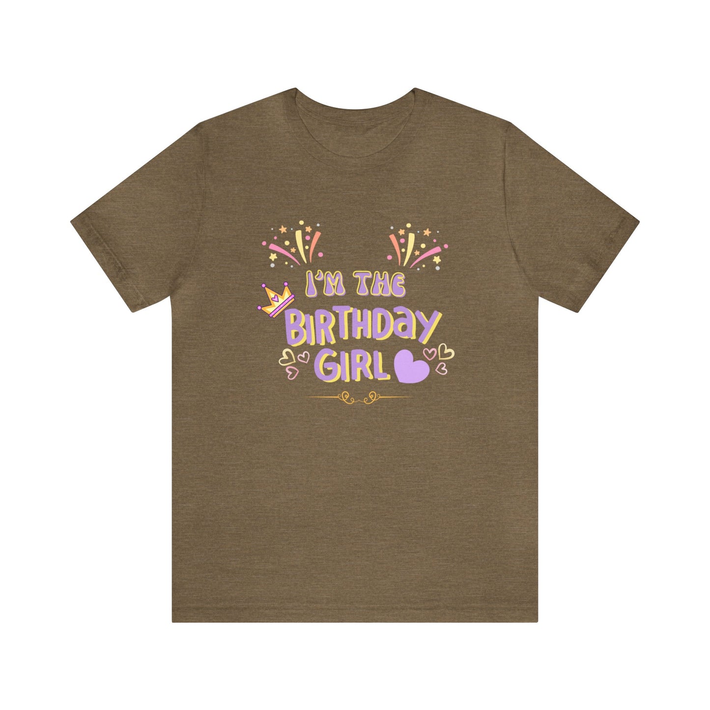 I'm the Birthday girl shirt birthday girl shirt birthday shirt gift for her best friend gift birthday party attire month Tshirt birthday