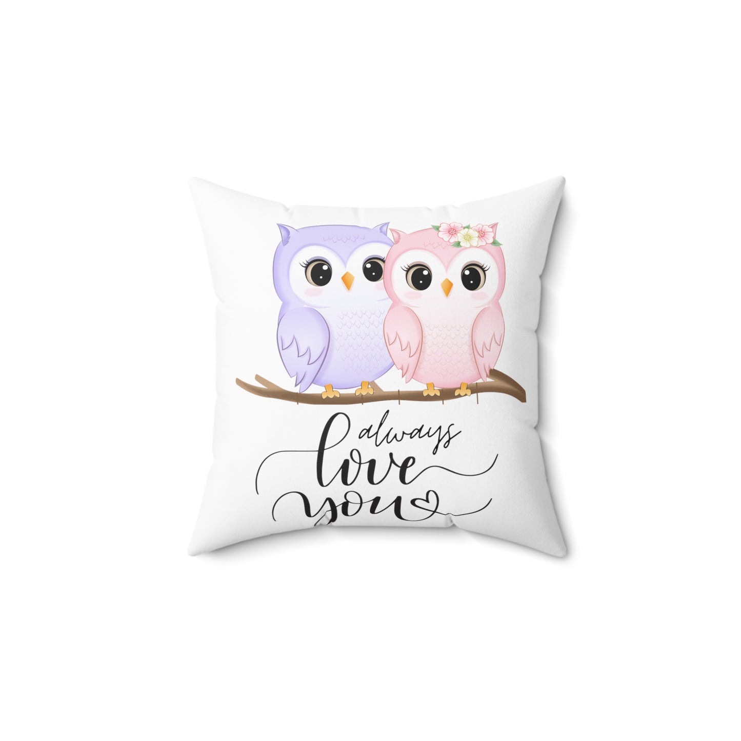 owl love pillow Valentine's day gift for her gift for him vday gift I love you gnome matter galentines day gift vday decor Christmas gift