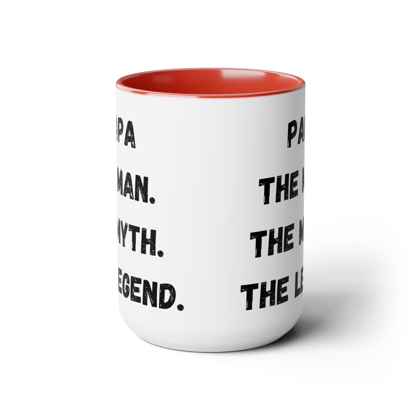 Papa the man the myth the legend mug Daddy mug love you dad gift Coffee Mug pregnancy reveal gift heart mug gift for her Mug wife Coffee tea