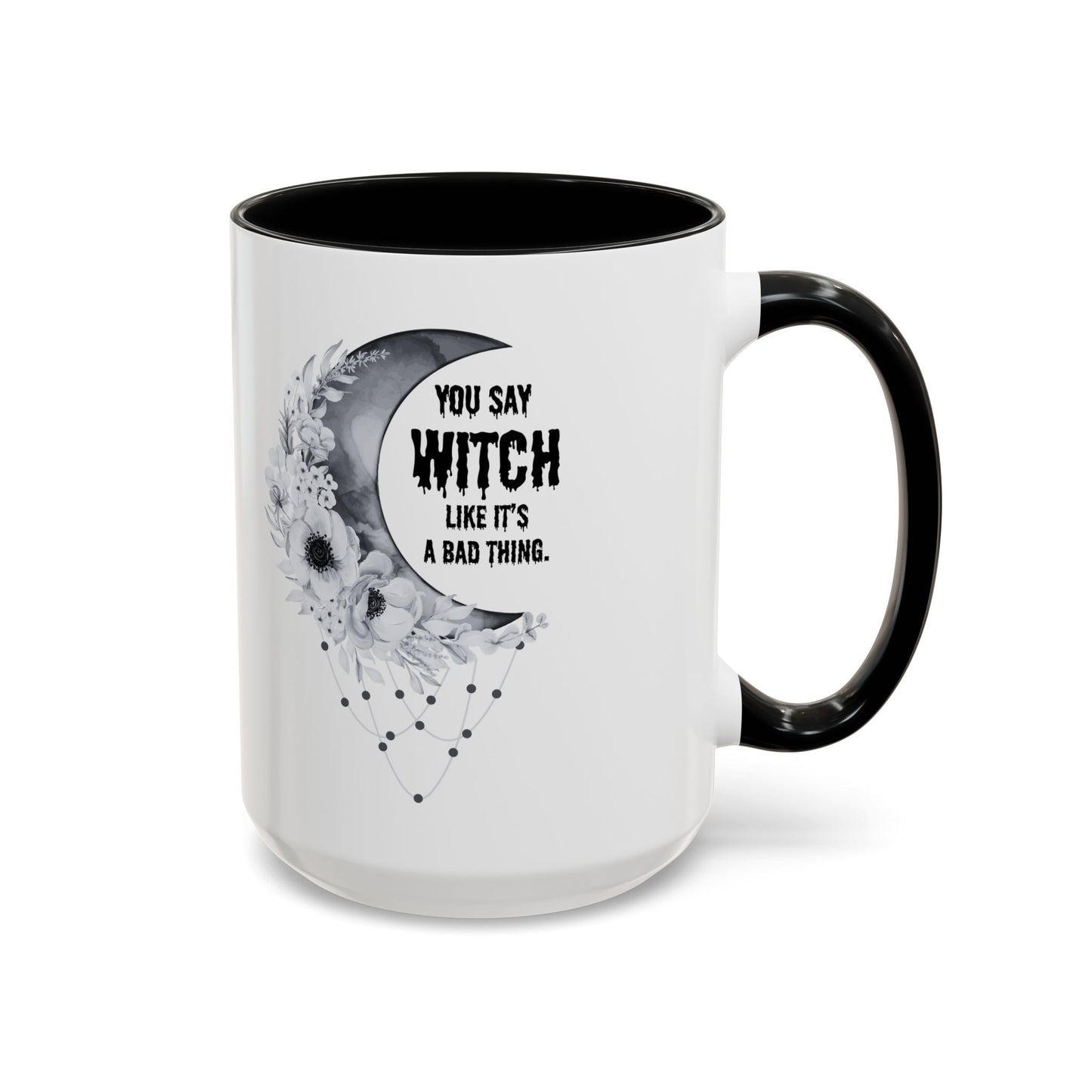 Witch mug Halloween mug Spooky things mug office funny gift best friend gift Christmas word fuck sarcastic humour gift Coffee Mug(11, 15oz)