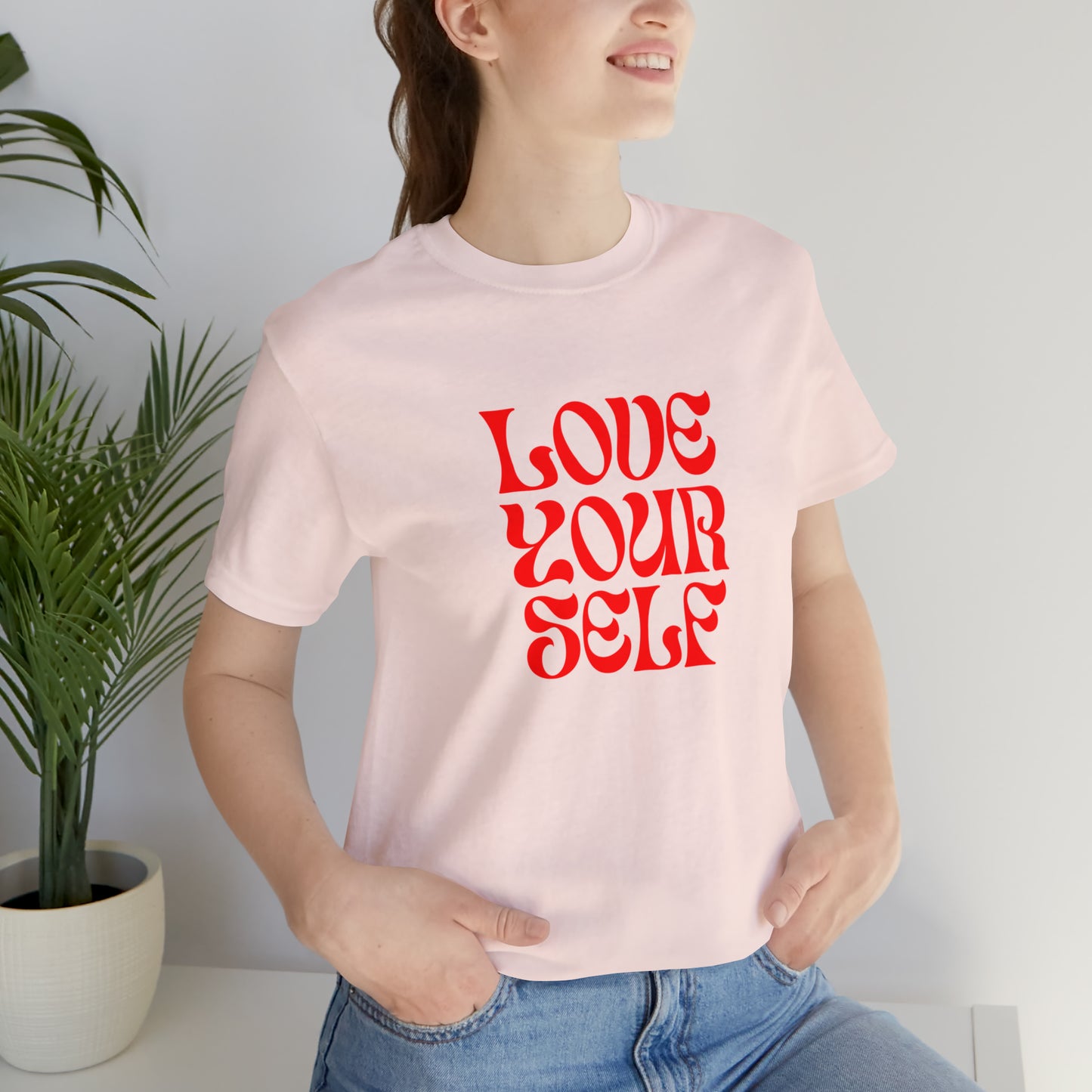 Love Yourself shirt,self-care vacation shirt,gym motivation shirt, best friend gift, appreciation shirt, vacation outfit,girls vacation trip