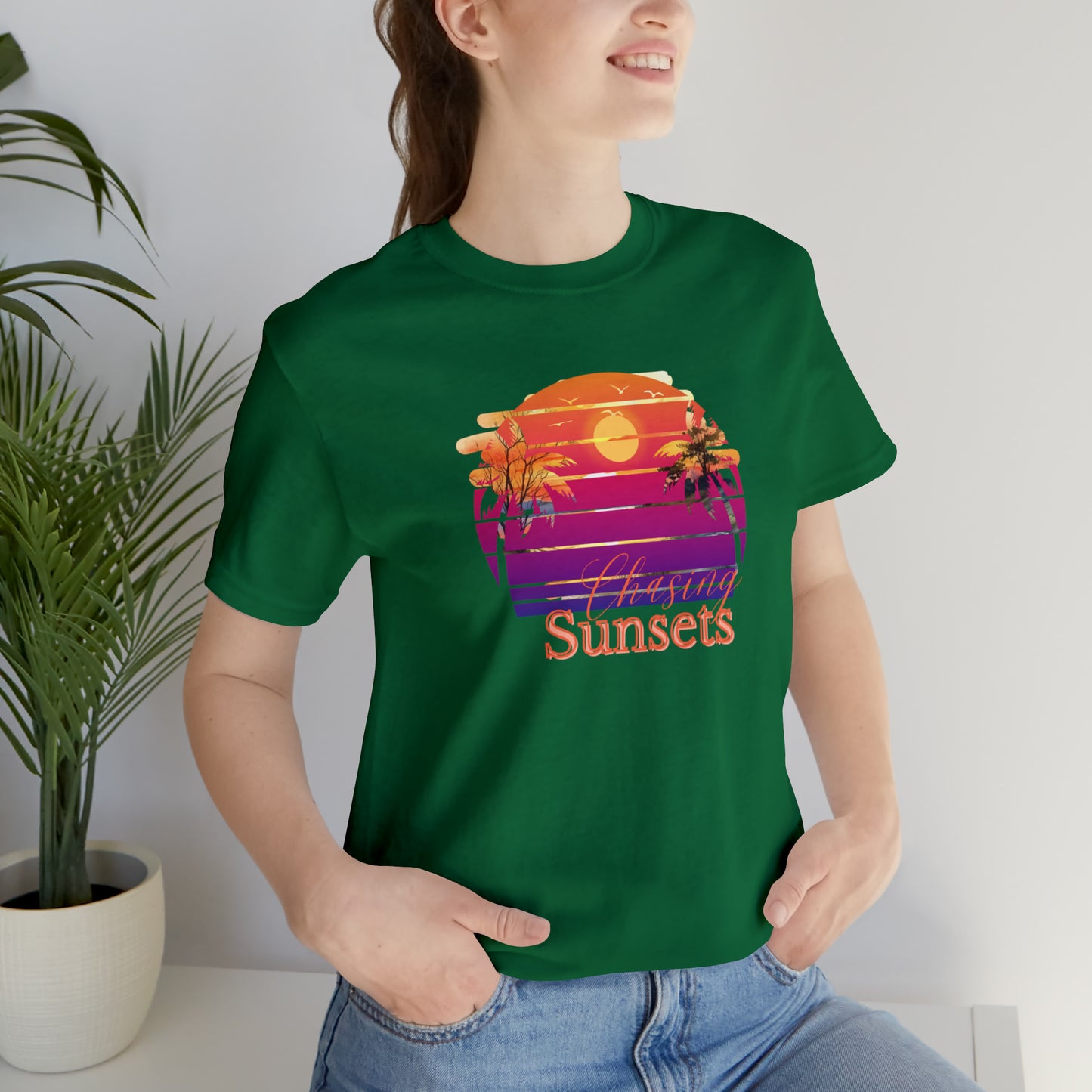 Chasing Sunsets shirt Life is an Adventure shirt Good vibes only shirt Adventurer shirt gift for her gift for him vacation shirt best friend