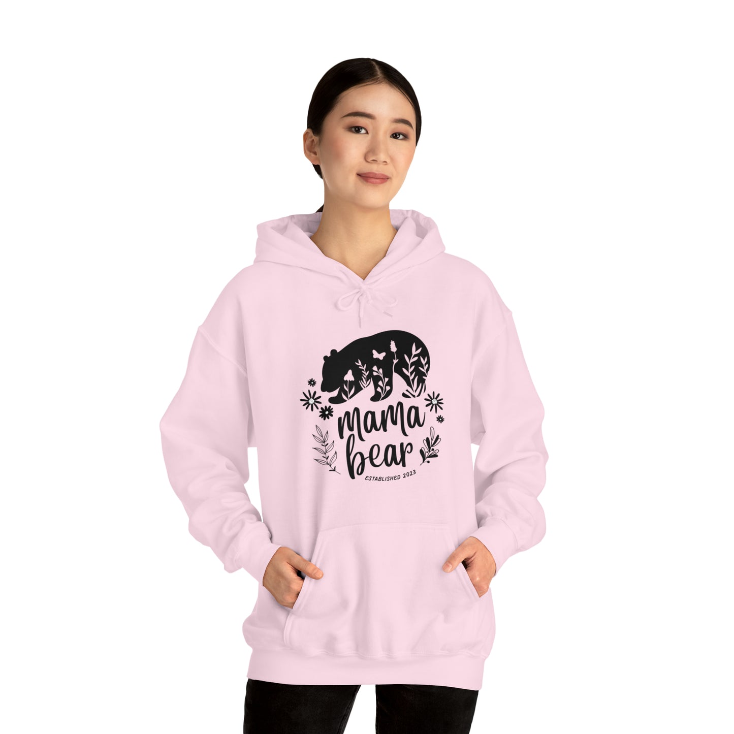 Mama Bear Hoodie, personalized Gift for Mom, mama Hoodie, gift for Mom clothes, gym shirt, Birthday gift for her,Galantine gift for her
