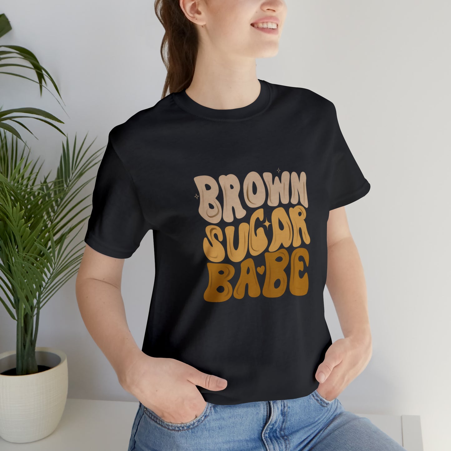 Brown Sugar Babe shirt, Gift for her, gift for him, Birthday shirt, Family vacation shirts, Unisex Jersey Short Sleeve Tee