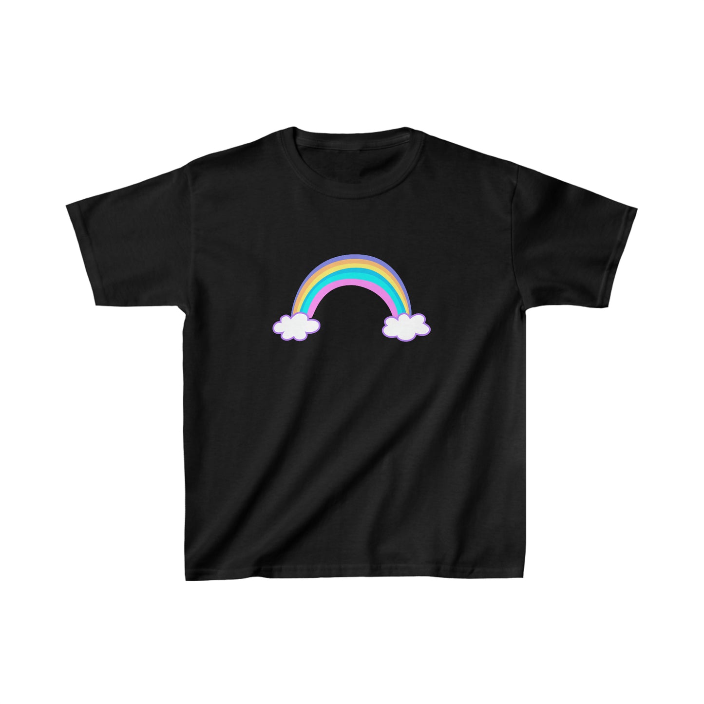 Rainbow kids shirl birthday girl birthday shirt kid wavy birthday party shirt Christmas shirt Rainbow cloud kid shirt birthday shirts