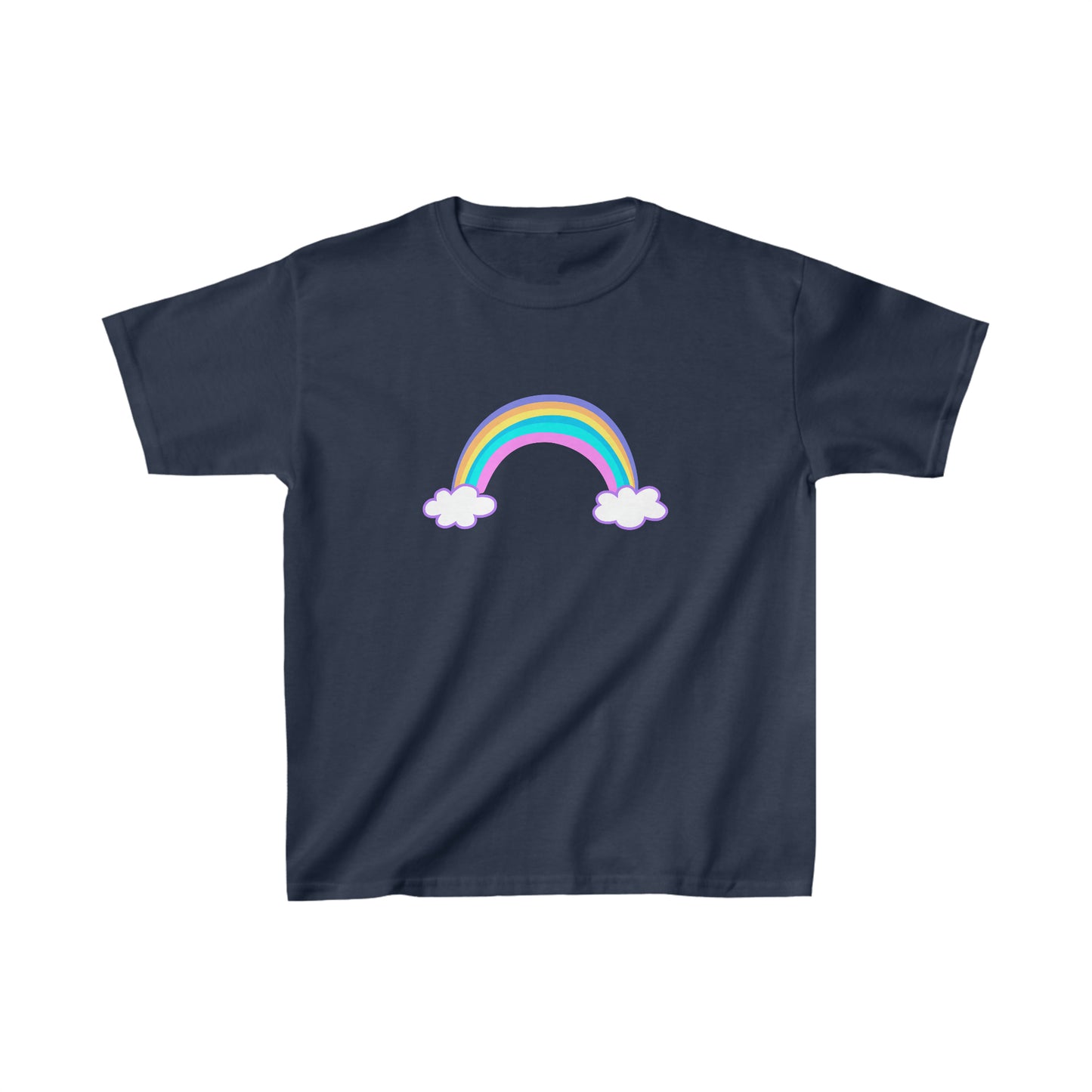 Rainbow kids shirl birthday girl birthday shirt kid wavy birthday party shirt Christmas shirt Rainbow cloud kid shirt birthday shirts