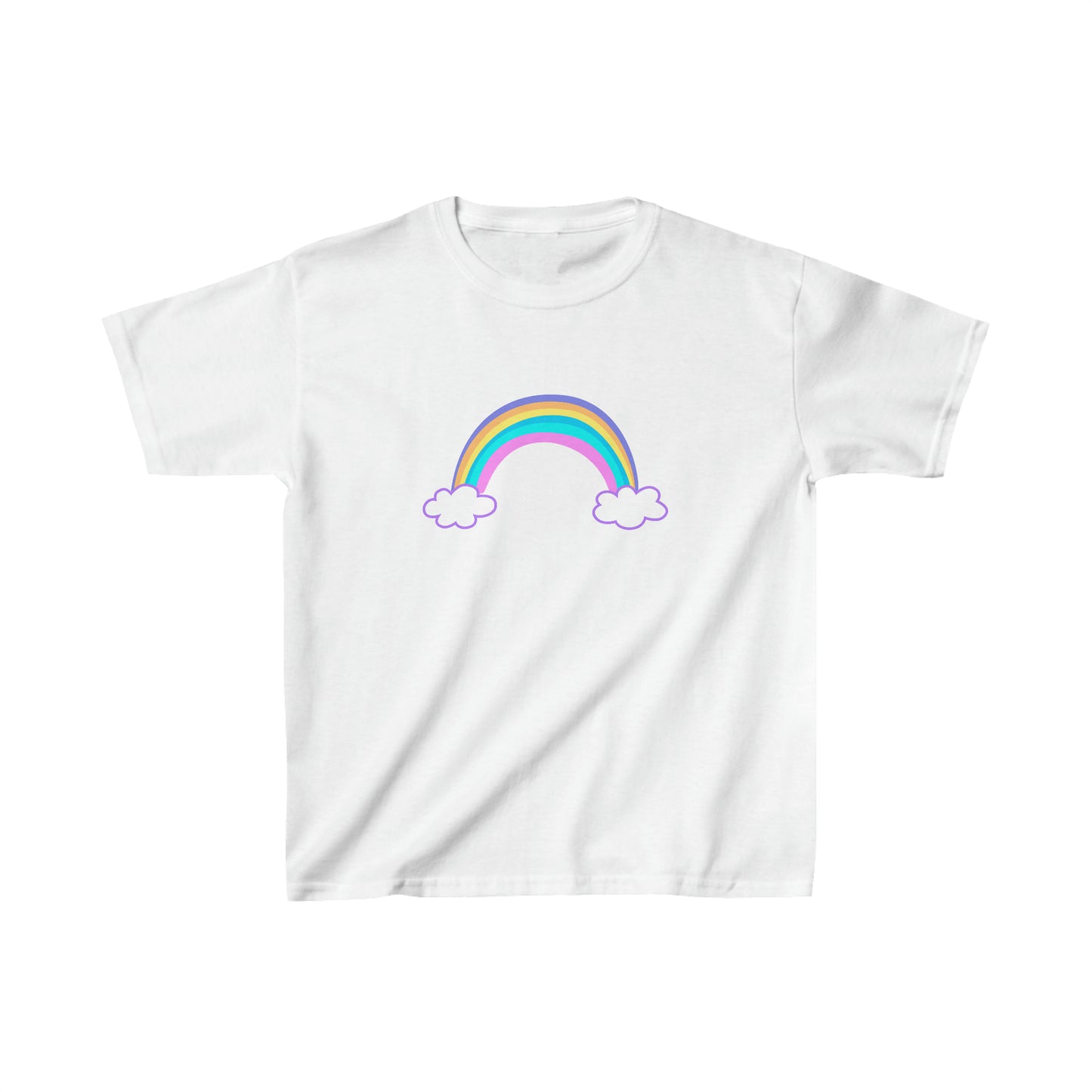 Rainbow kids shirl birthday girl birthday shirt kid wavy birthday party shirt Christmas shirt Rainbow cloud kid shirt birthday shirts