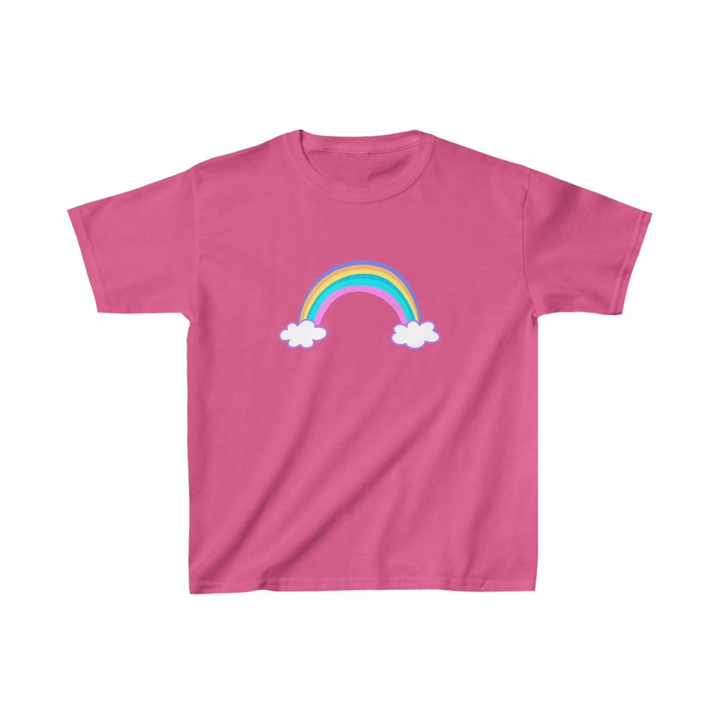 Rainbow kids shirl birthday girl birthday shirt kid wavy birthday party shirt Christmas shirt Rainbow cloud kid shirt birthday shirts