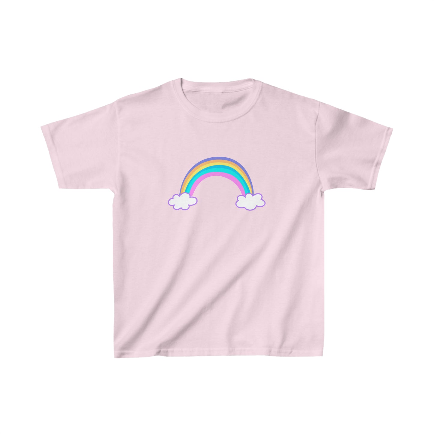 Rainbow kids shirl birthday girl birthday shirt kid wavy birthday party shirt Christmas shirt Rainbow cloud kid shirt birthday shirts