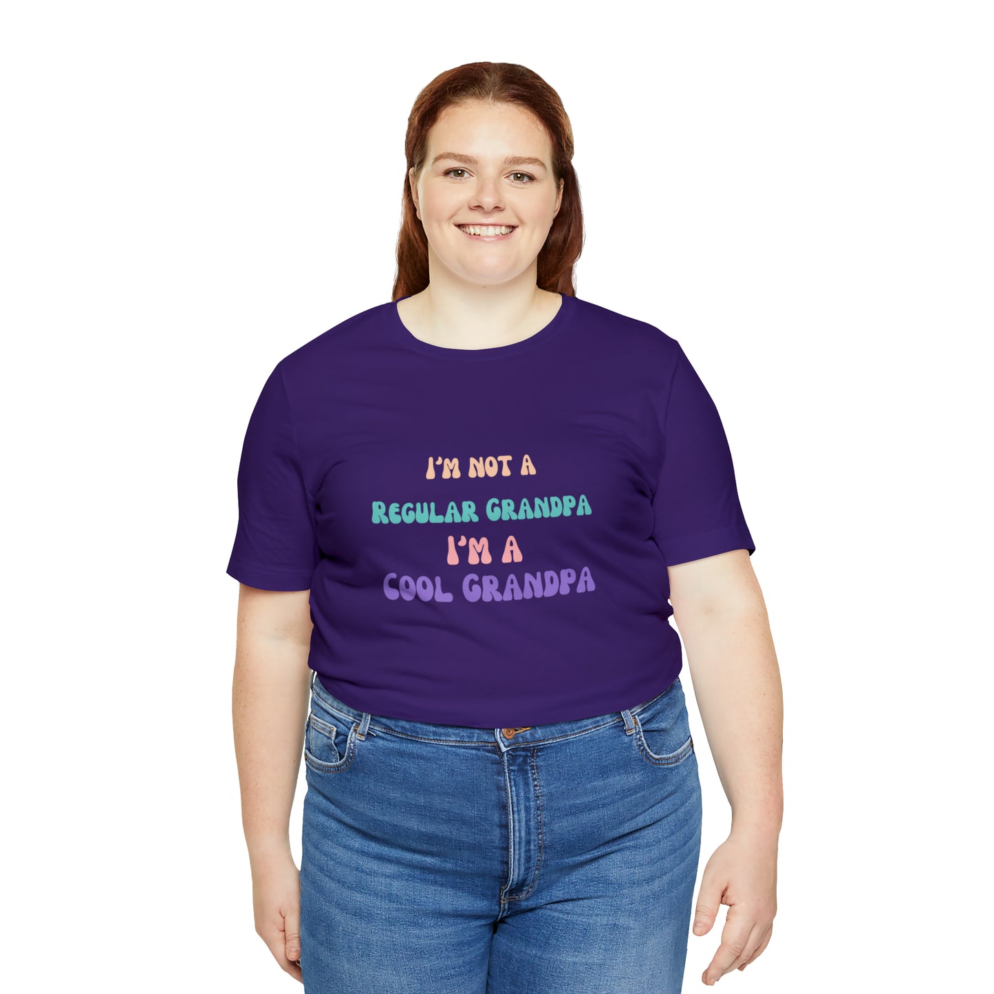 I'm a cool grandpa shirt gift for dad grandpa shirt