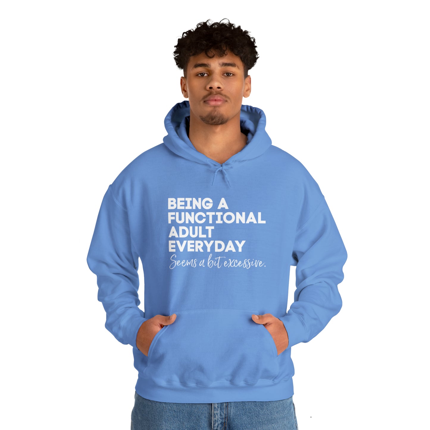 Being a functional adult sweater funny sweashirt birthday gift Christmas gifts Sweatshirt Gift for him Gift