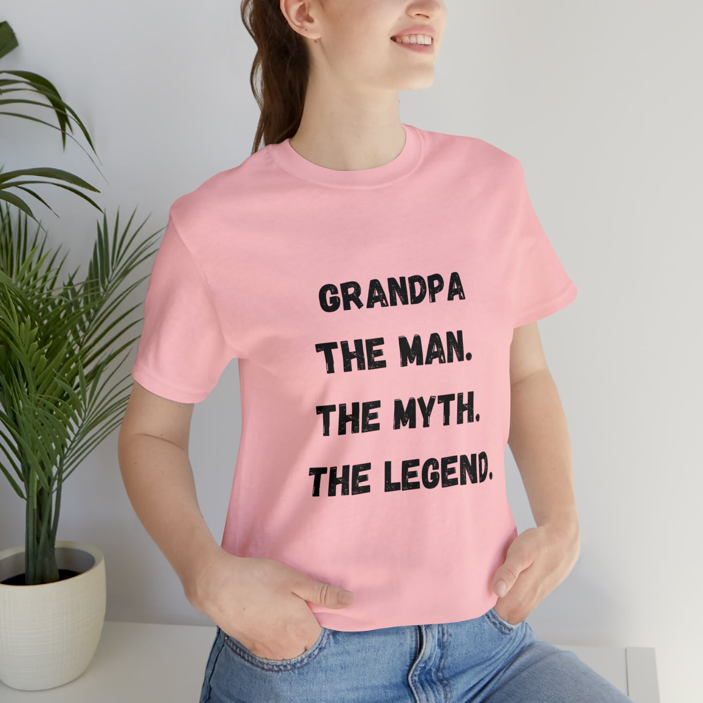 GrandPa the man the myth the legend t-shirt,Gift for Dad,Father's day gifts,gift for Dad vacation shirt, best friend, Christmas gift for dad