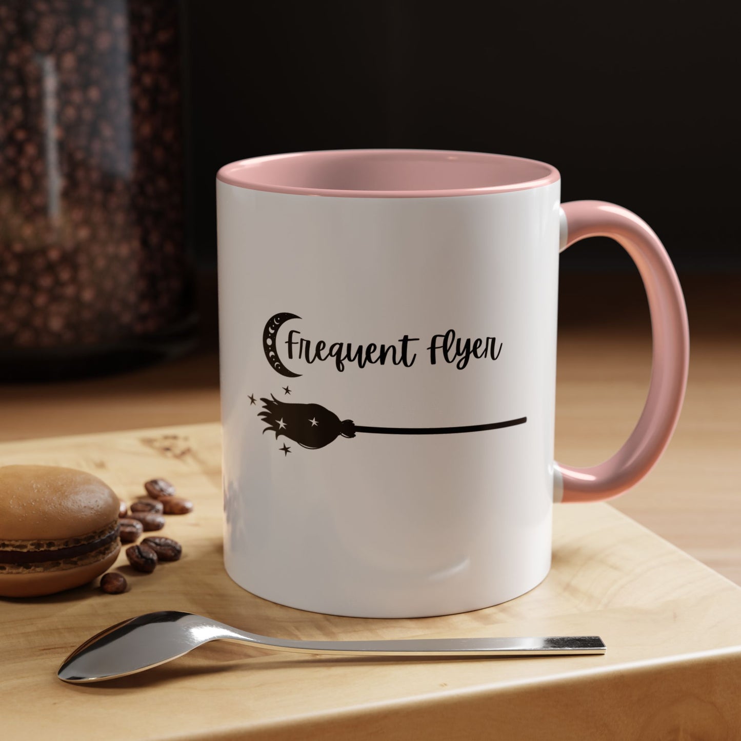 Witches mug Frequent flyer mug wizards broom mug Witchy Halloween mug cauldron ghost wicked mug bestie gift Coworker Gift Boss Christmas