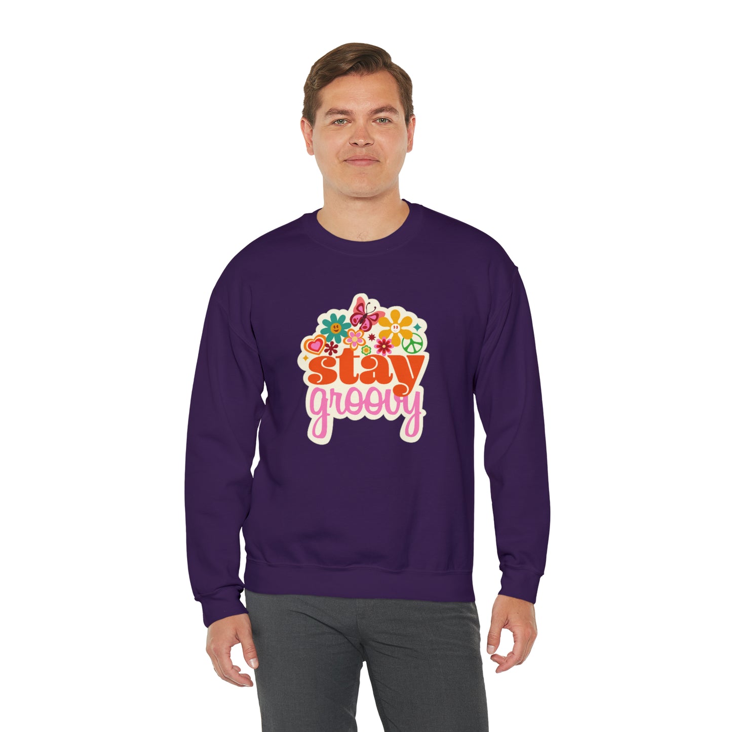 Stay Groovy sweatshirt, good vibes sweater, love inspire sweatshirt mode sweater, Homeschooling sweatshirt mom shirt, shirt unisex gift