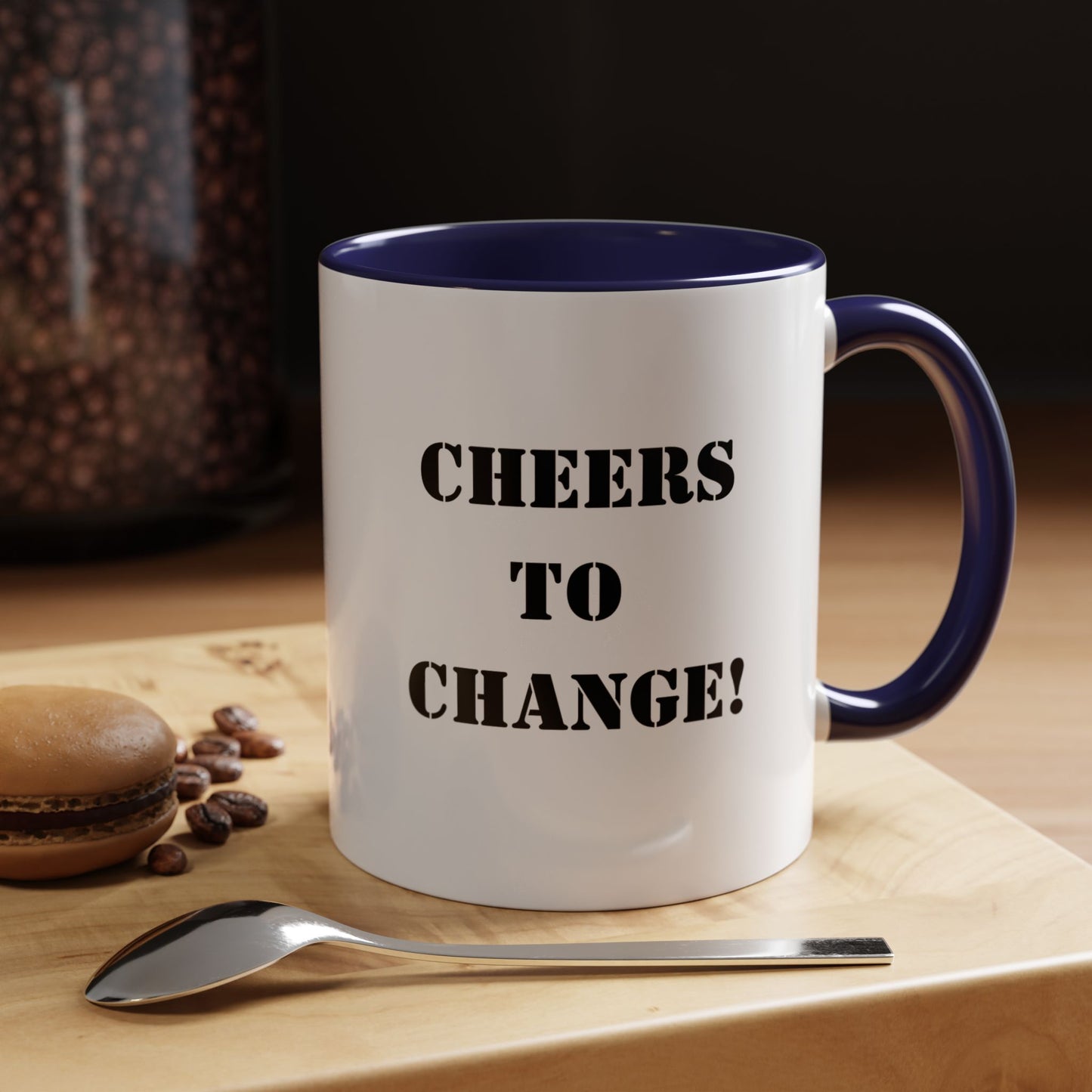 Cheers to change mug Motivational mug 2025 motivational mug positive mug Boss Gift Christmas Office Gift Work Mug Office Mug coffee Gift