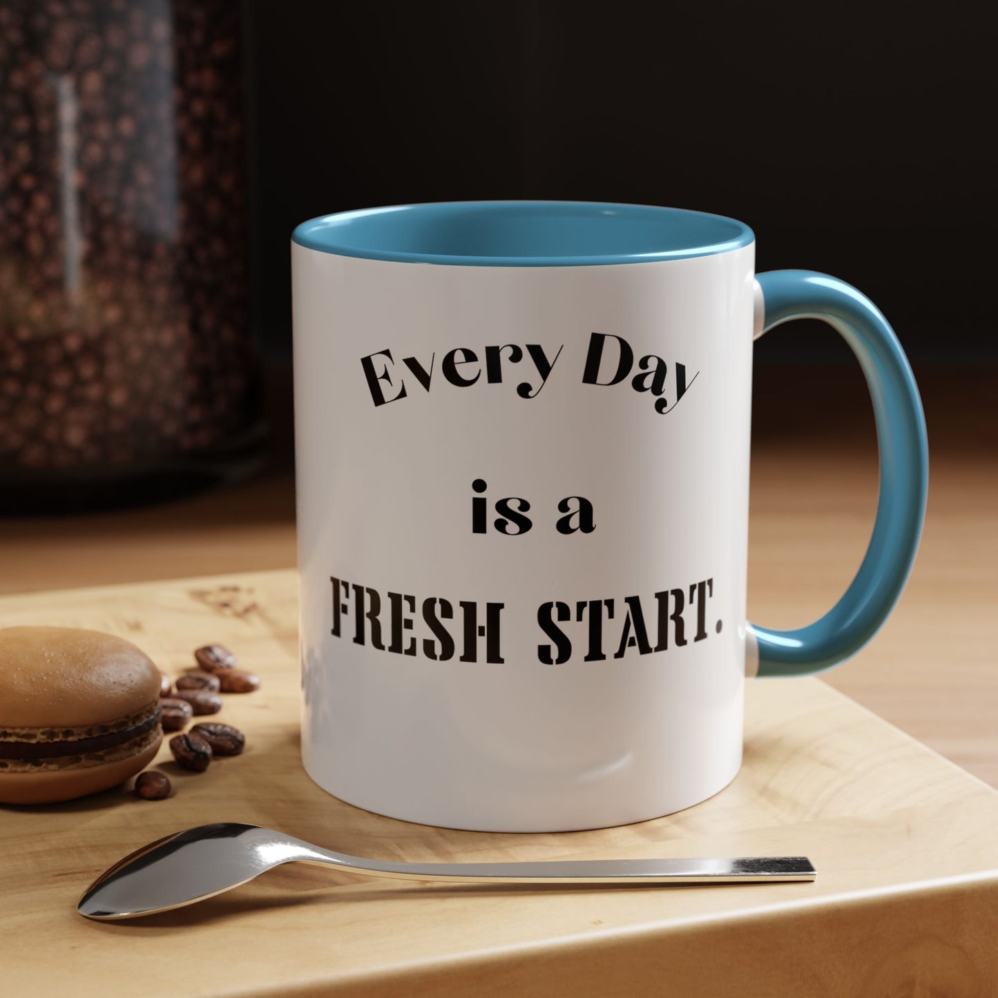 Motivational mug everyday is a fresh start mug positive Club mug Gift Boss Gift Christmas Office Gift Work Mug Office inspiration Mug coffee