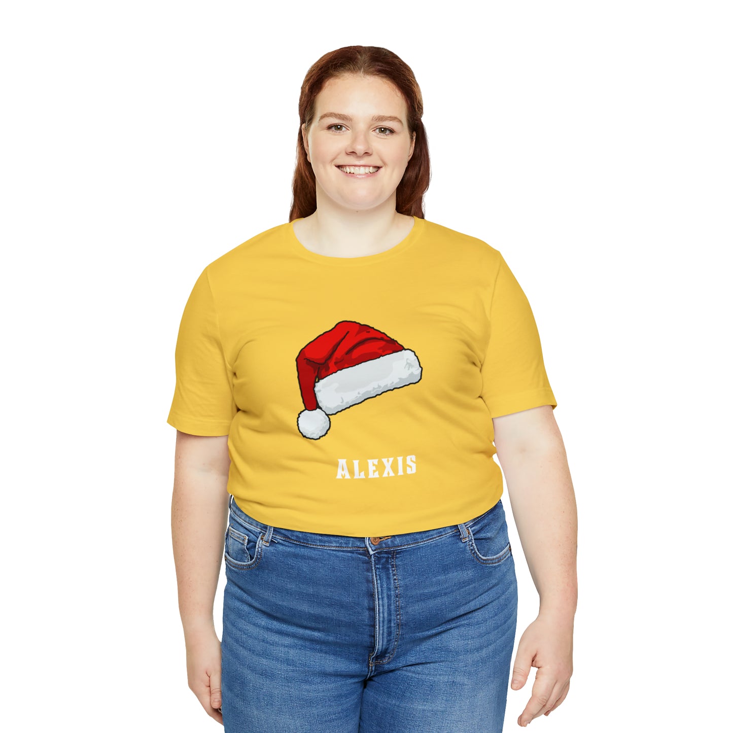 Matching Family Christmas Shirts, Santa claus Hat family tshirts Family Christmas Shirt, Matching Xmas Tees Custom Christmas T shirt photos