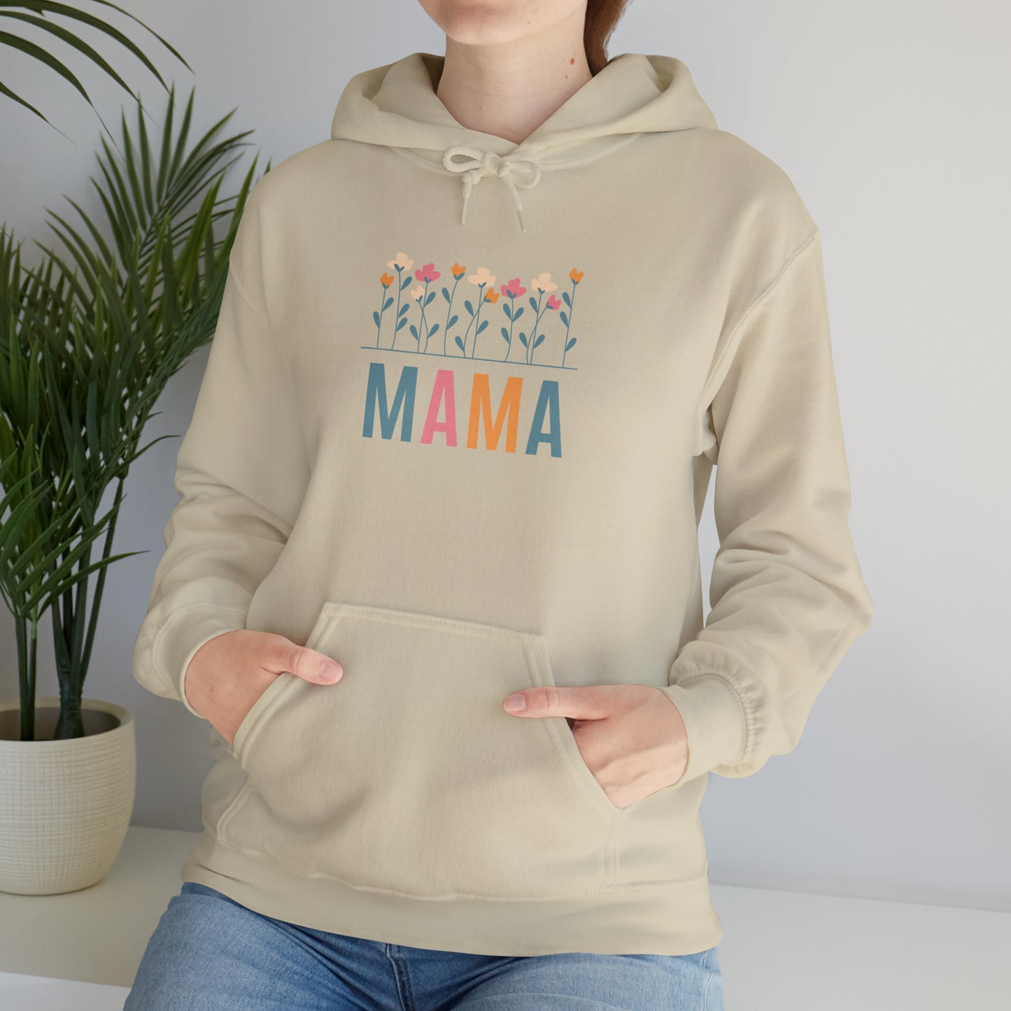Floral Mama Hoodie, Gift for Mom, mama Hoodie, gift for Mom clothes, gym shirt,Birthday gift for her, gift for him,Galantine gift for her
