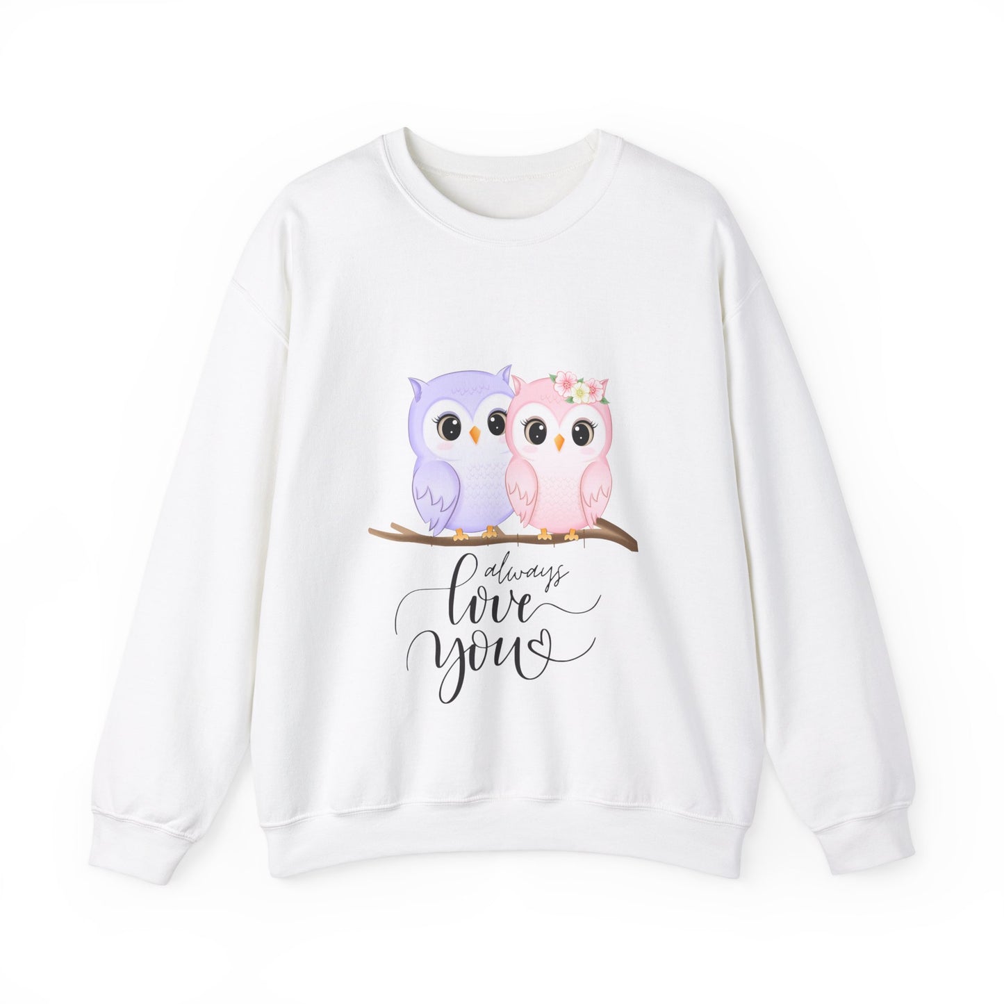 Owl always Love sweater valentines Day sweatshirt valentines day shirt best friend gift for her owl sweater Love shirt unique holiday gift