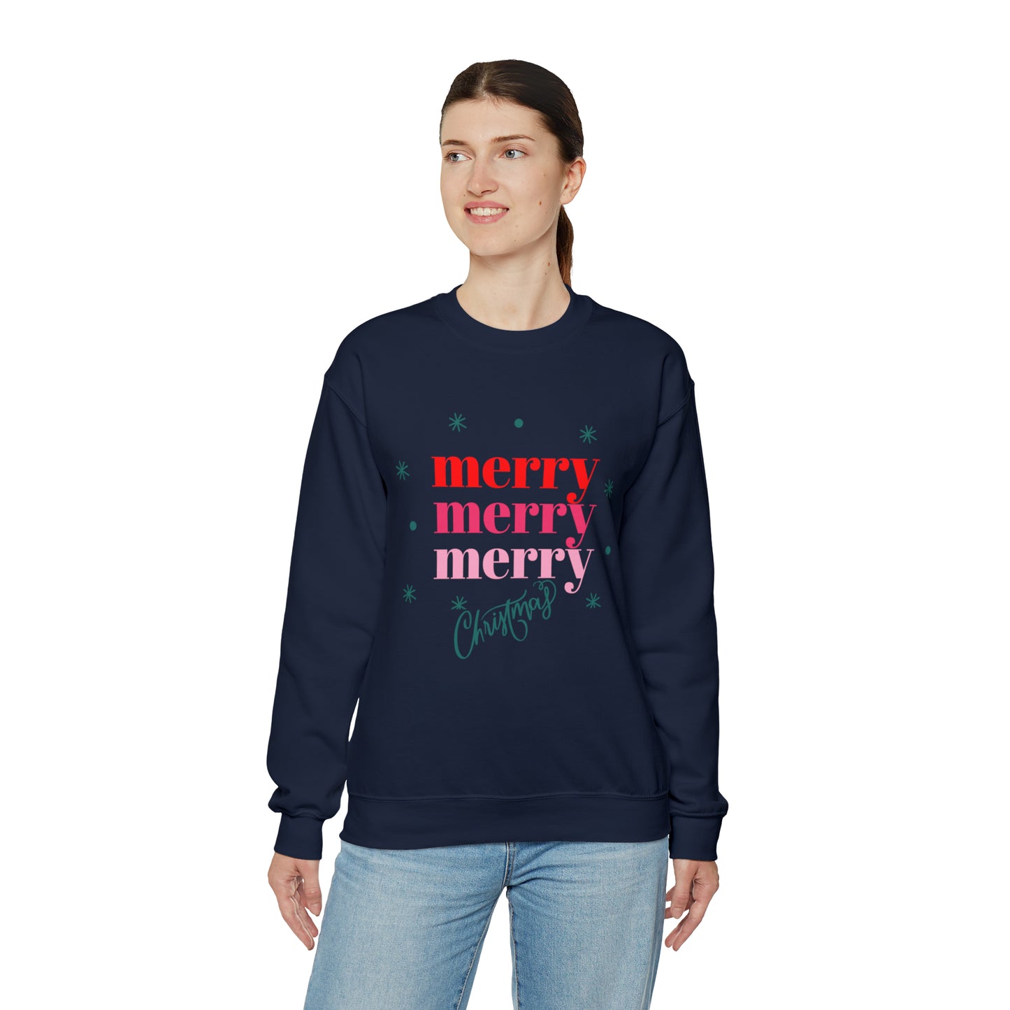 Festive AF sweater purple Merry Merry Christmas Sweatshirt for Women Christmas Shirt Sweater Holiday Christmas gift for her gift for him