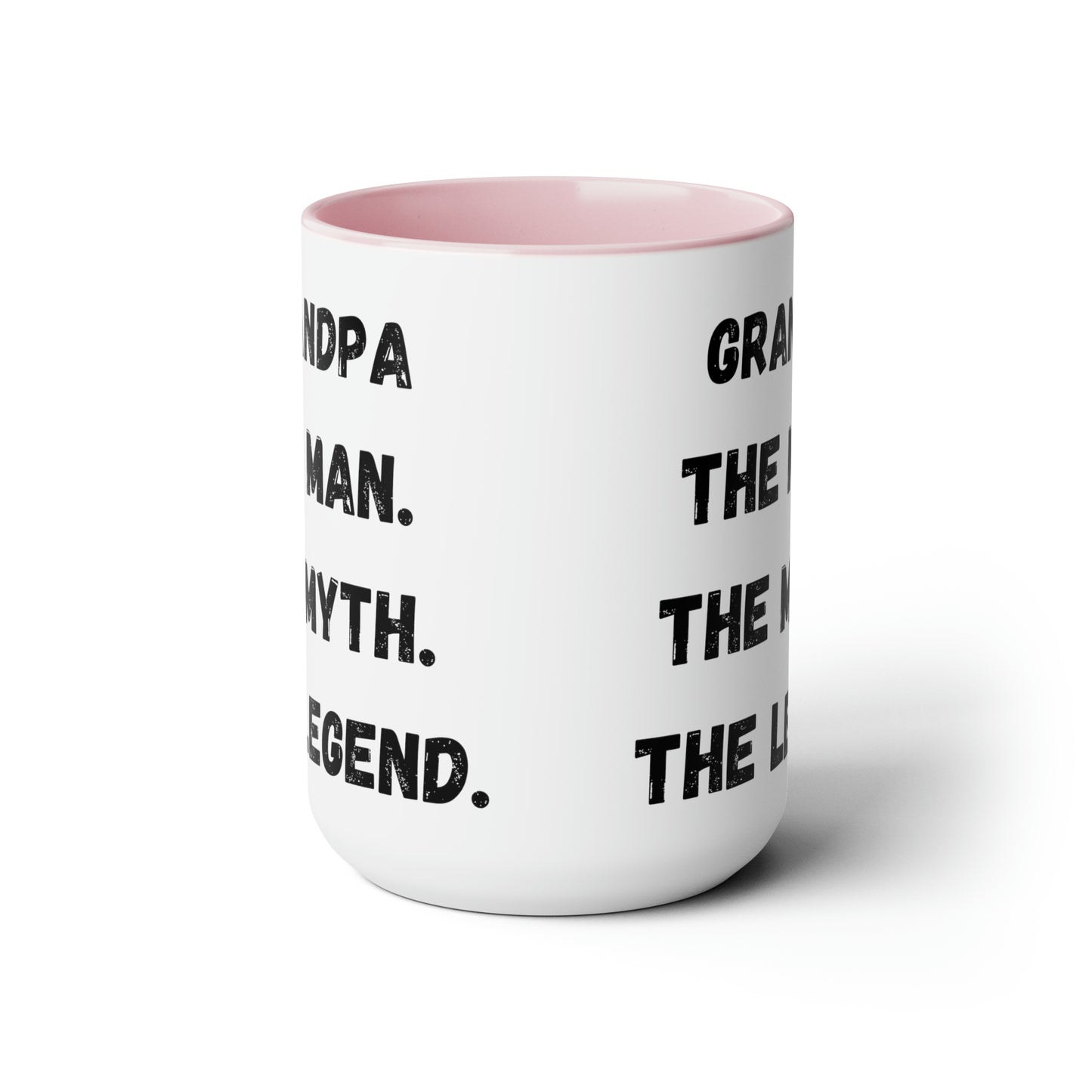 Grandpa mug the man the myth the legend mugDaddy mug love you dad gift Coffee Mug pregnancy reveal gift heart mug gift for her Mug Coffee