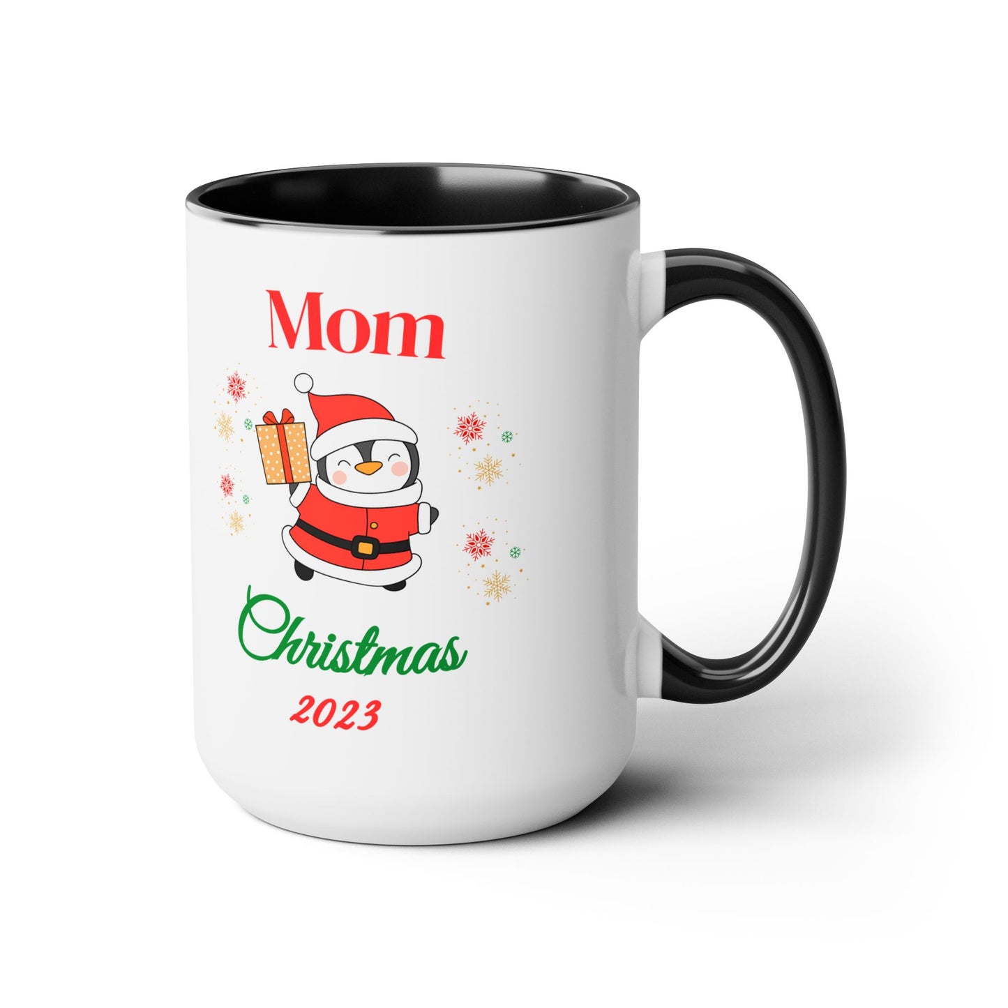 Hot cocoa mom Christmas mug gift for mom coworker gift mug Floral mug gift for her Mug funny gift for wife Coffee Mugs Christmas gift 15oz