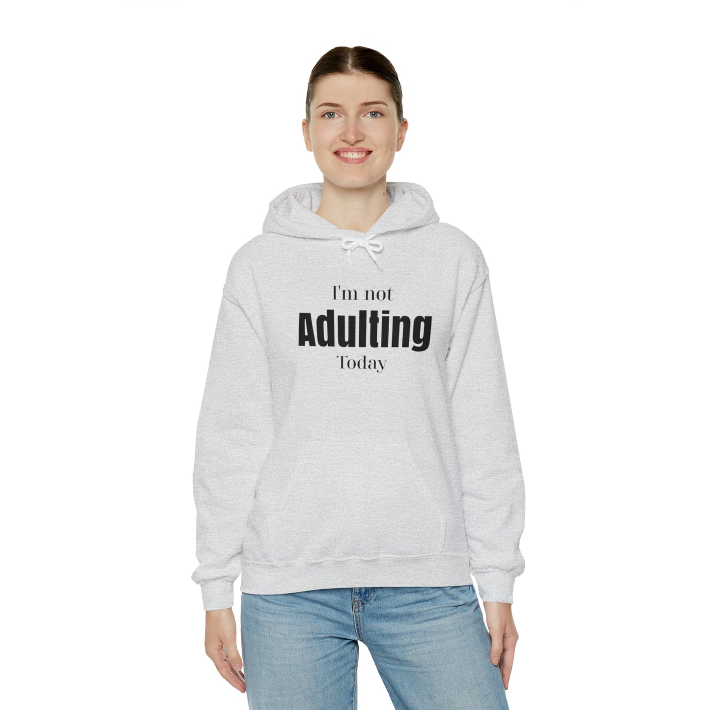 Adulting Sweatshirt unisex, I'm not adulting today, Funny adulting shirt Christmas Sweater,Christmas boss mom,Holiday Christmas gift