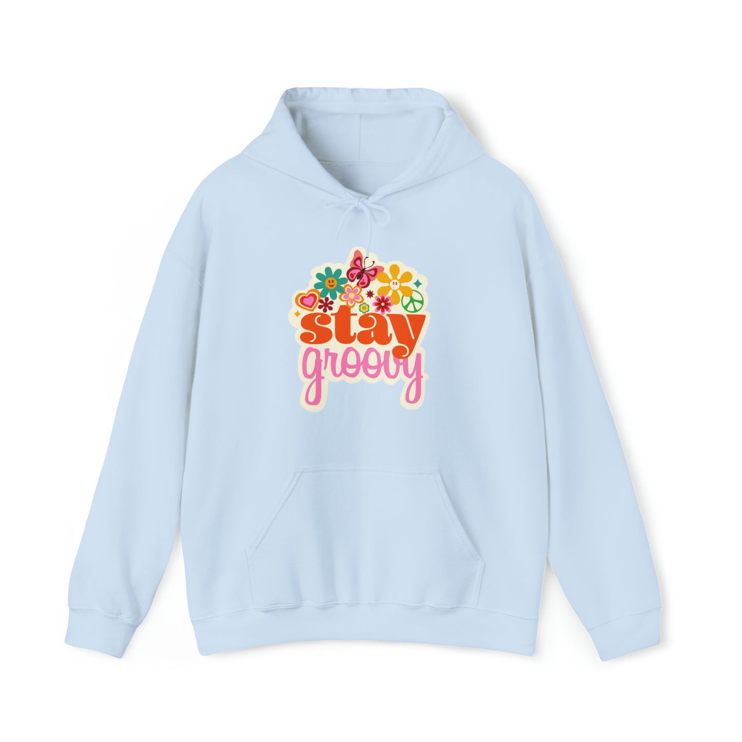 Stay Groovy Hoodie, Hippie Hoodie, good vibes hoodie, Fun Summer shirt, Birthday gift for her, Galantine gift for her,best friend gift, vac