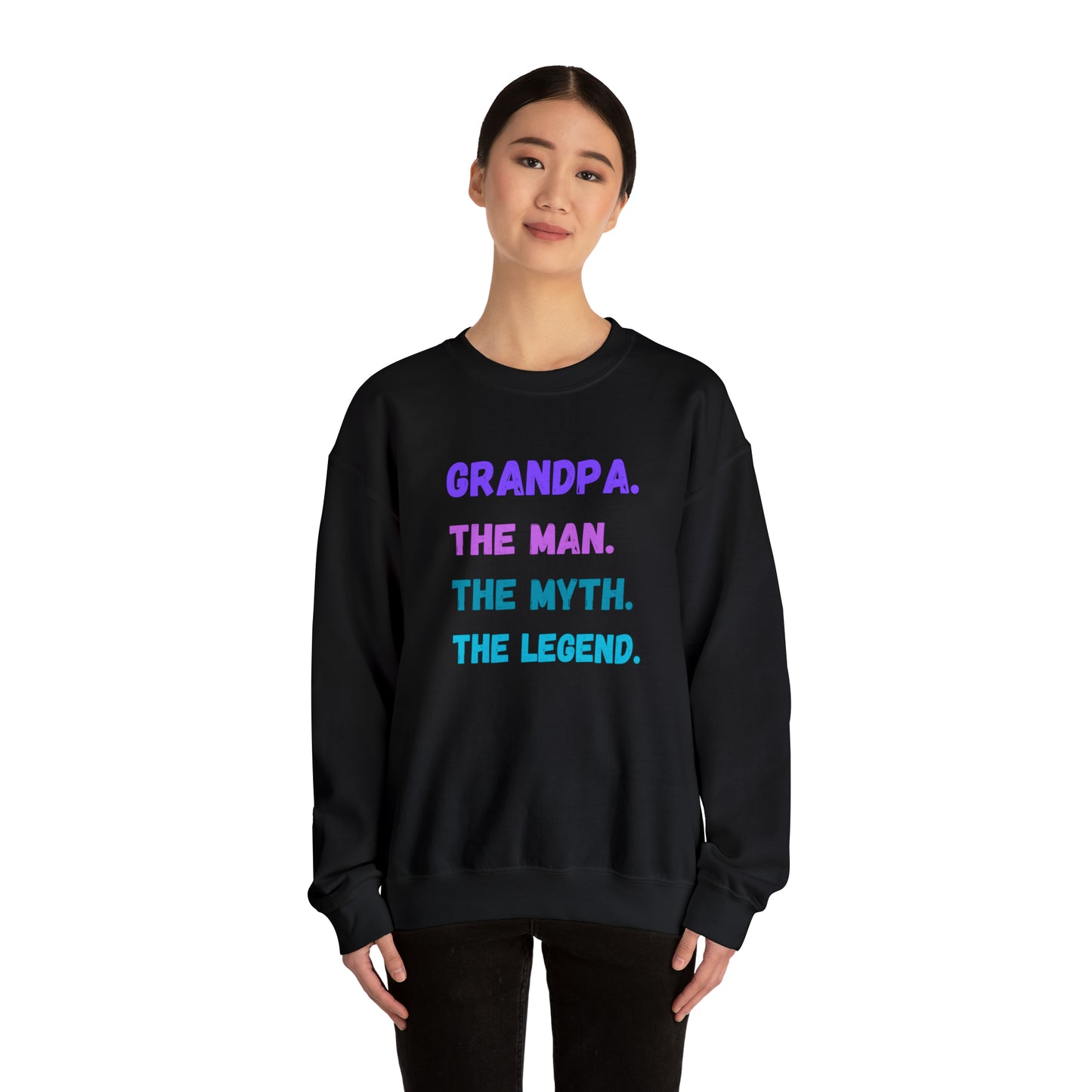 Grandpa the man the myth the legend sweatshirt gift for Dad and me shirts Father's day gifts best friend sweater Christmas gift for dad