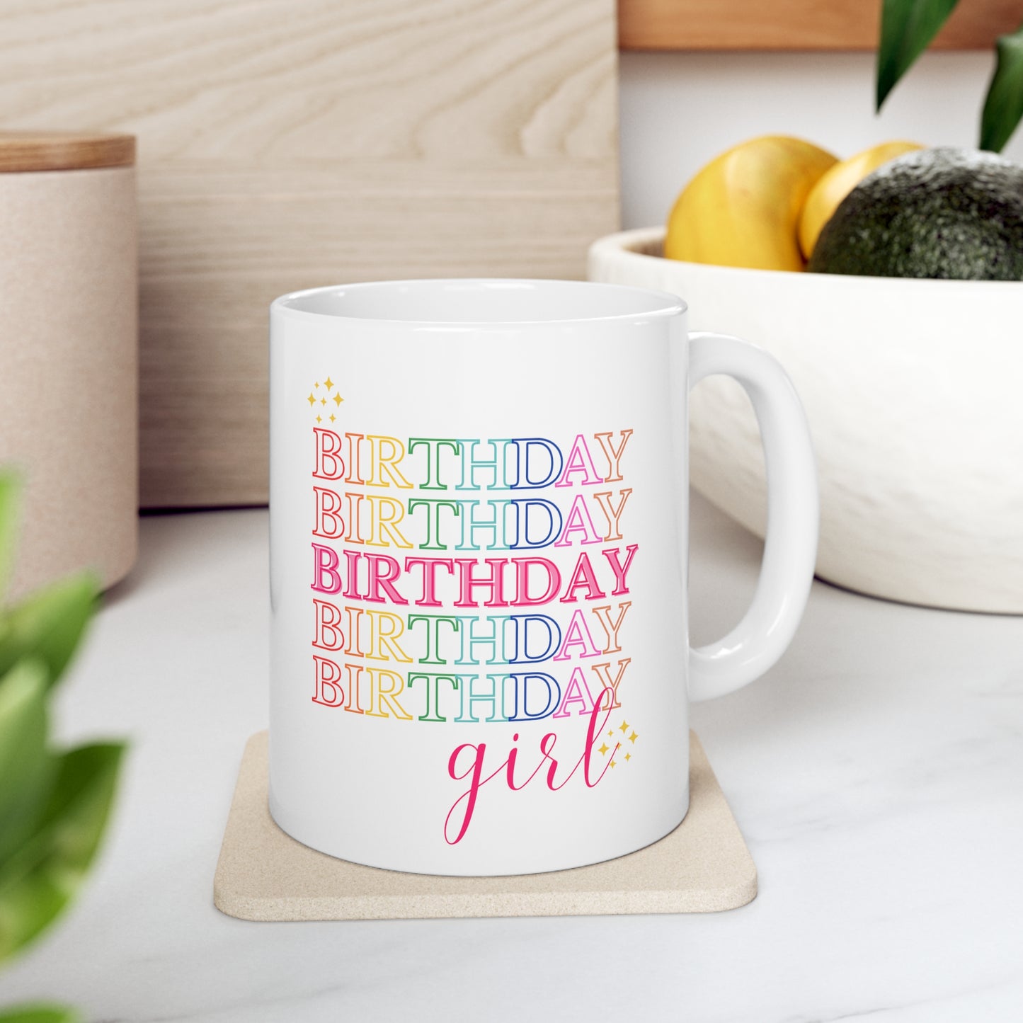 Birthday girl mug Christmas gift birthday party gift lover gift coffee lover gift tea lover gift for her gift for him Mug 11oz