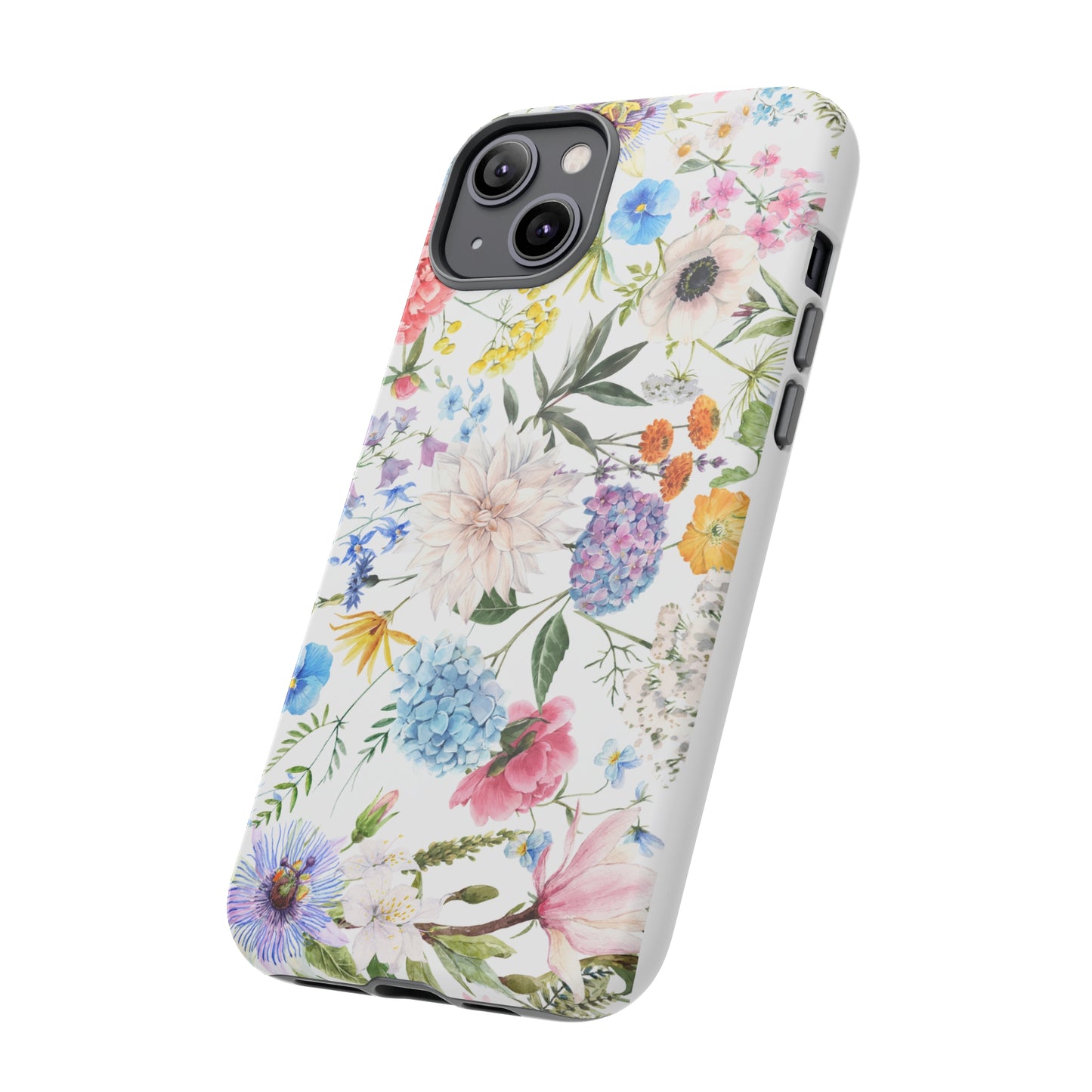 Floral phone case mother's day gift best friend gift for her gift for him flower cell phone cases Tough Cases