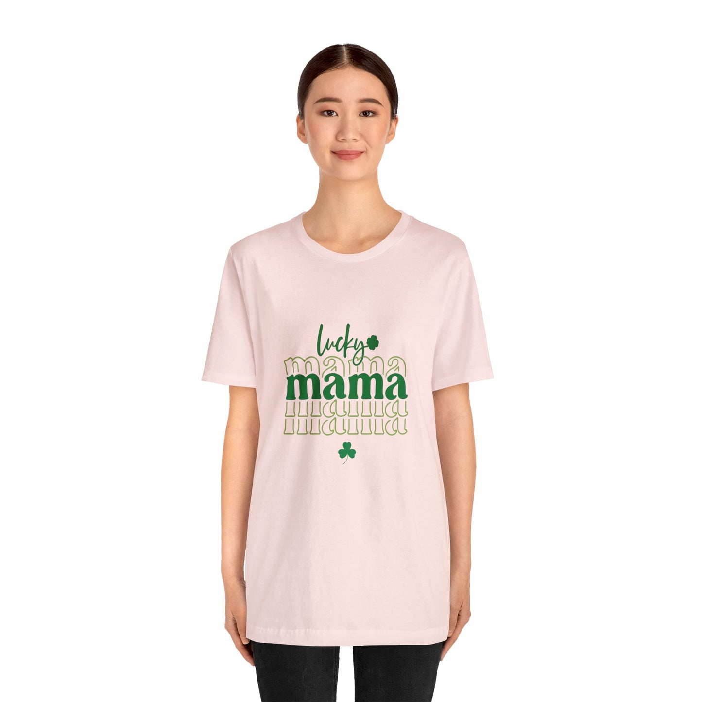 Lucky mama shirt Irish luck shirt st Patrick's day gift Unisex Tee choose happy Retro Shirt Retro T-Shirt best friend vacation shirt beach