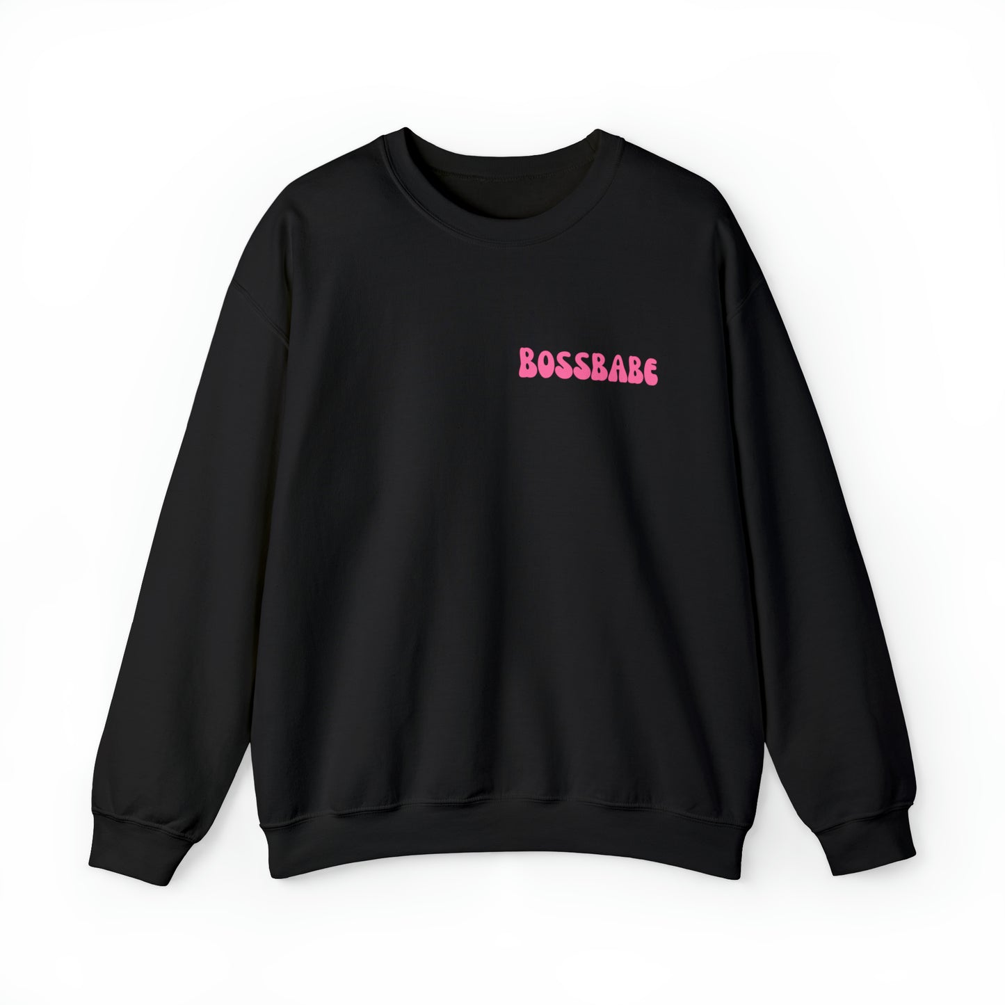 Bossbabe sweater Girlboss Sweatshirt Just a girlboss building her empire Bossbabe gift entrepreneur Unisex Heavy Blend Crewneck Sweatshirt