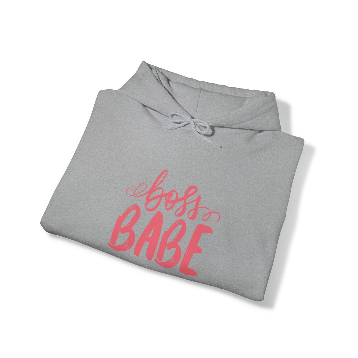 Boss Babe hoodie, boss babe energy, gift for her, millionaire babe, Unisex Heavy Blend Hooded Sweatshirt