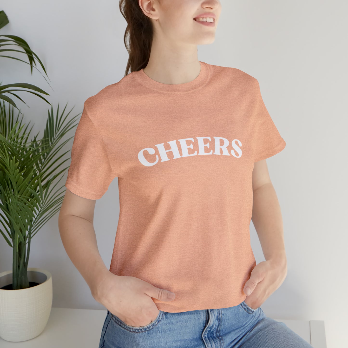 Cheers T-Shirt Aesthetic Shirt Trendy Shirt Shirt With Words On Back Positive Gift for him Gift for her boho shirt hippie soul