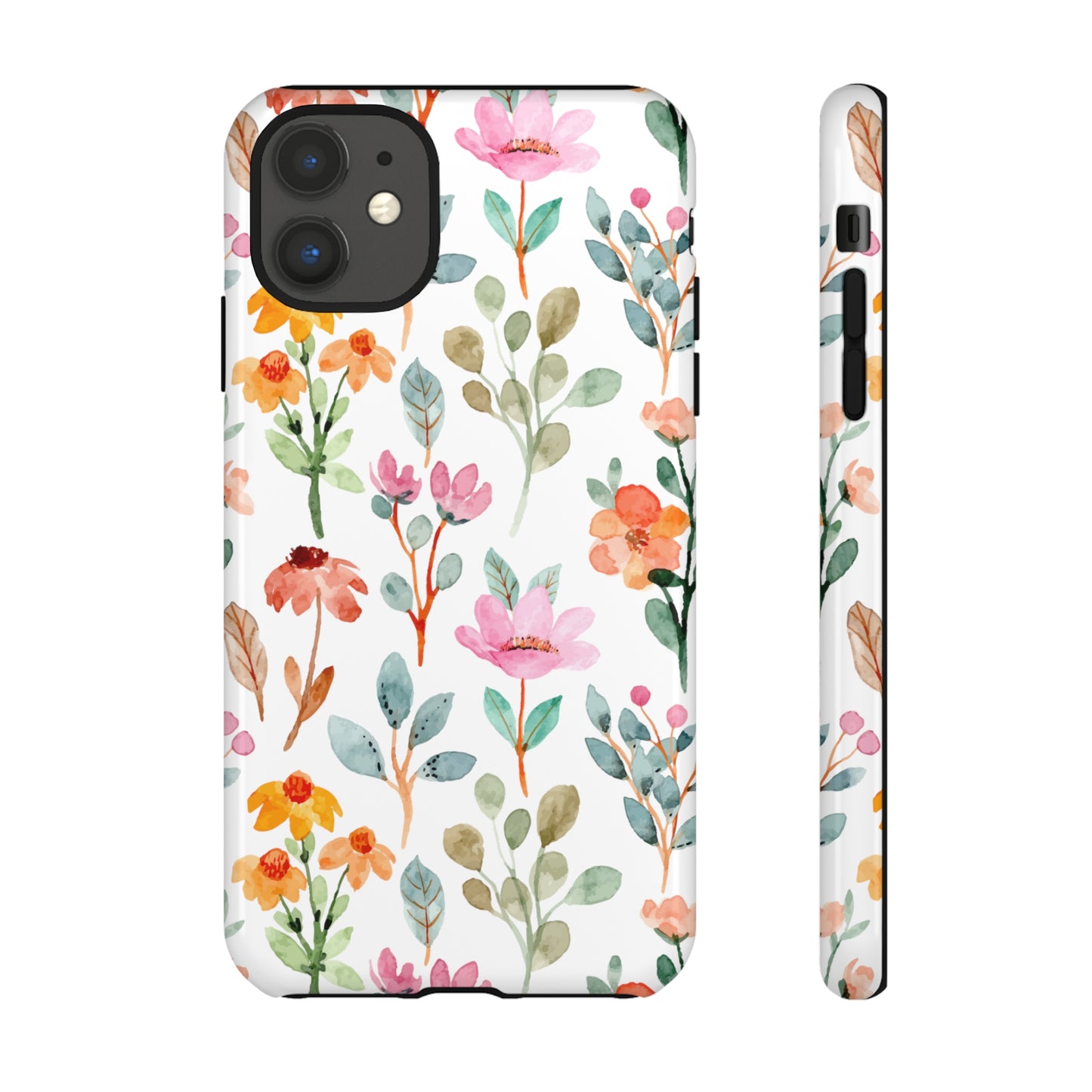 Floral phone case mother's day gift best friend gift for her gift for him flower cell phone cases Tough Cases